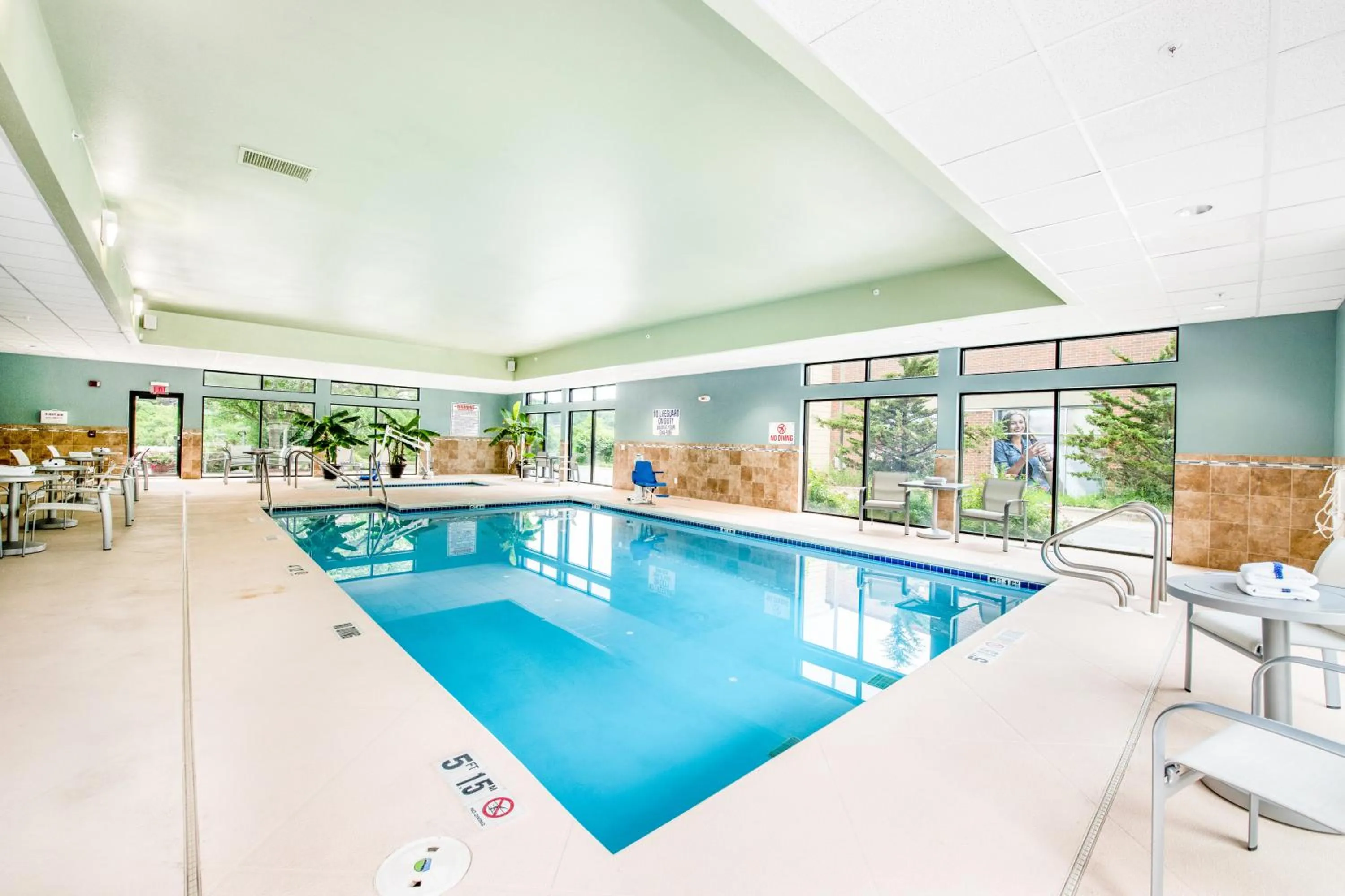 Swimming pool in Holiday Inn Express - Delafield by IHG