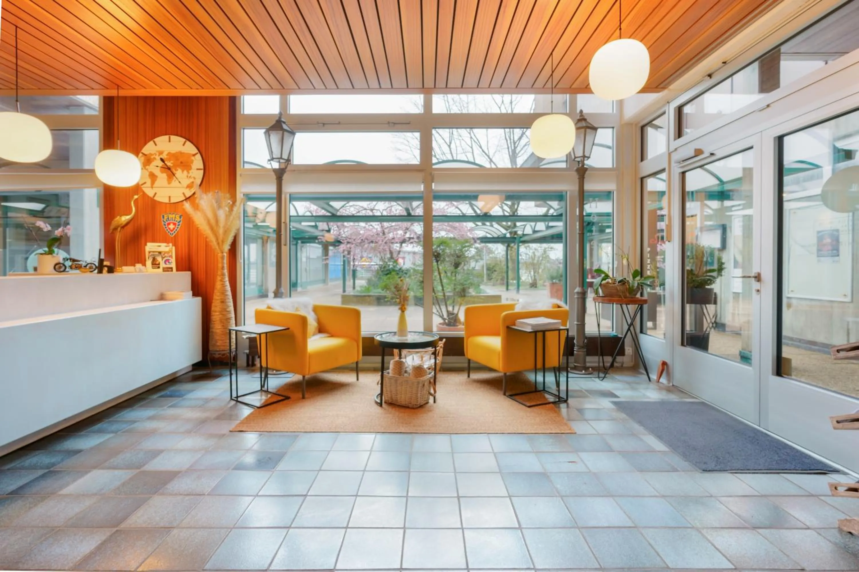 Lobby or reception in Hôtel du Grand-Pré