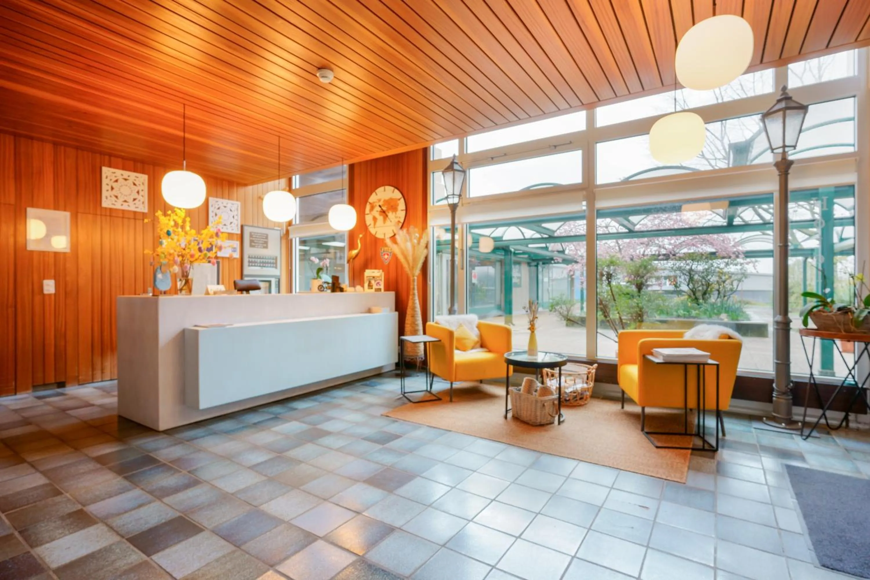 Lobby or reception in Hôtel du Grand-Pré