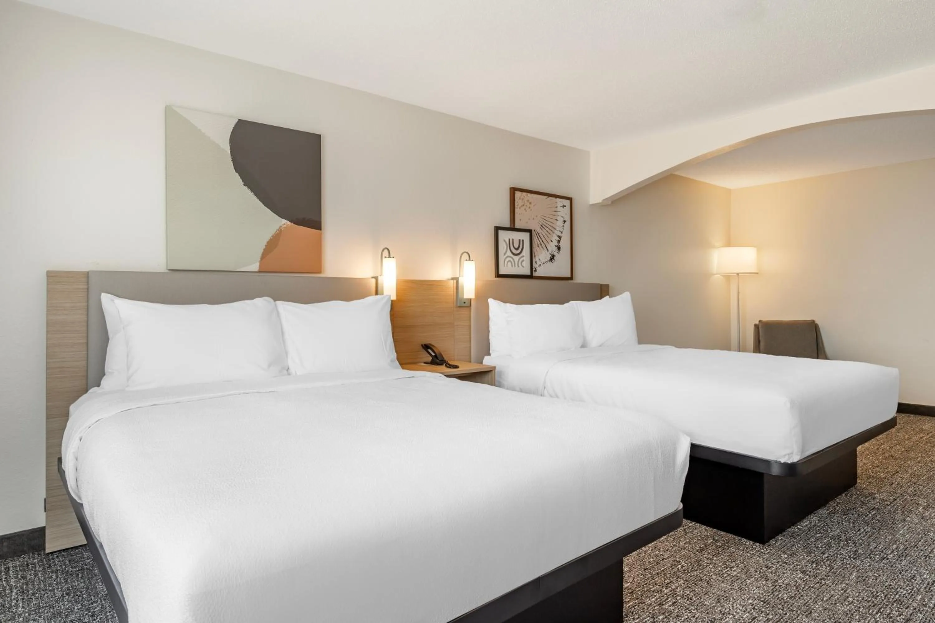 Bedroom, Bed in Spark by Hilton La Crosse Onalaska