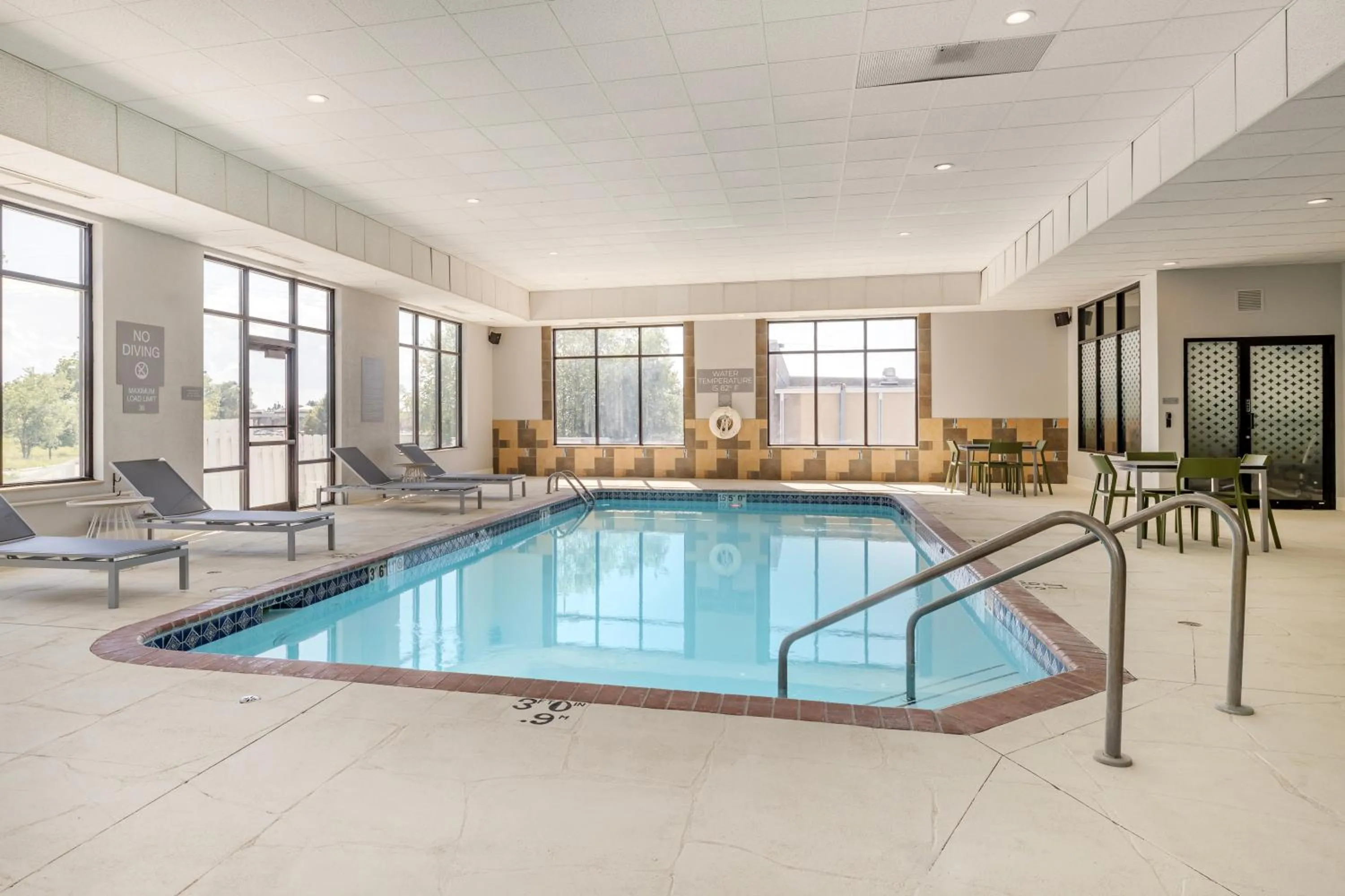 Swimming pool in Spark by Hilton La Crosse Onalaska