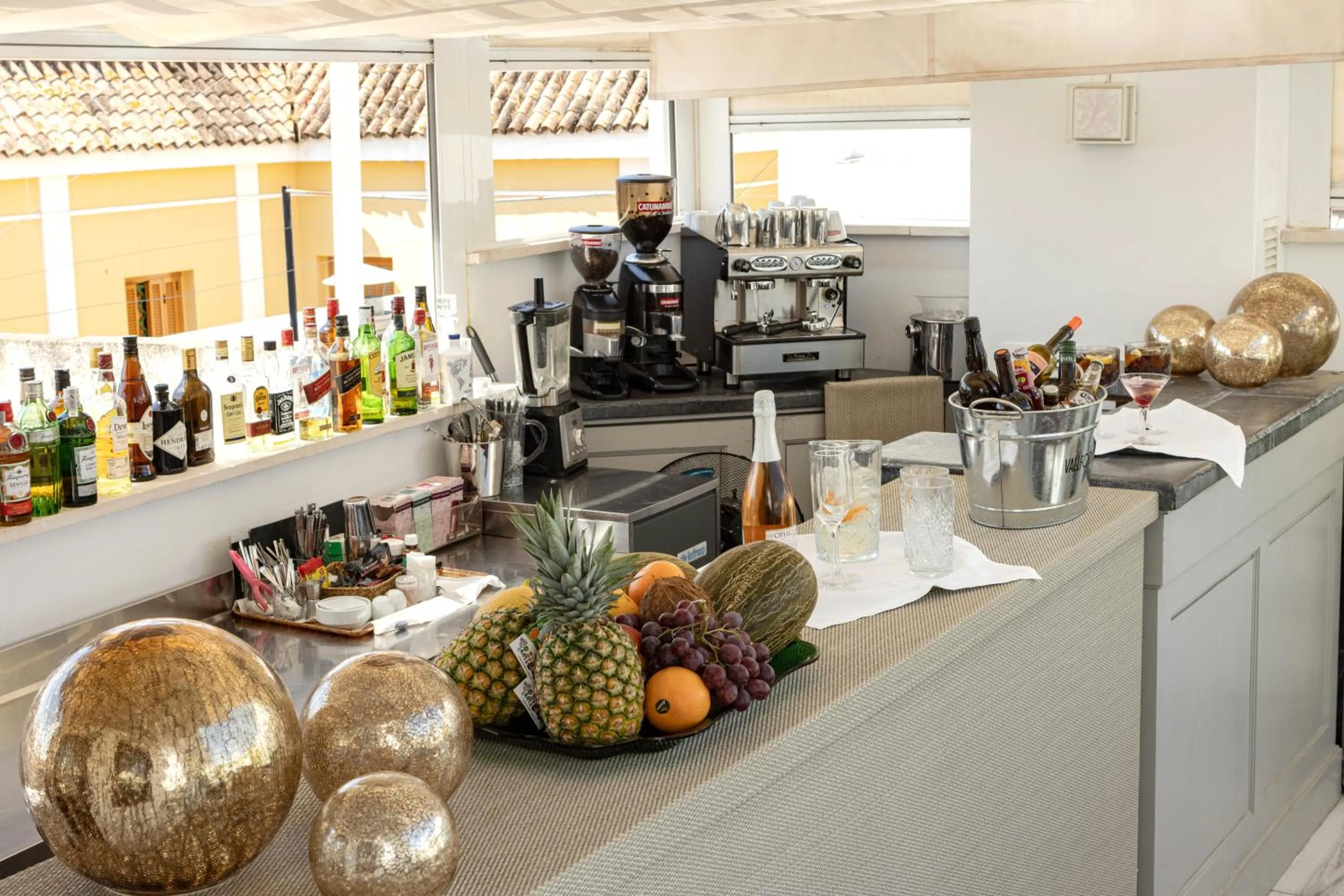 Balcony/Terrace in Hotel Amadeus Sevilla