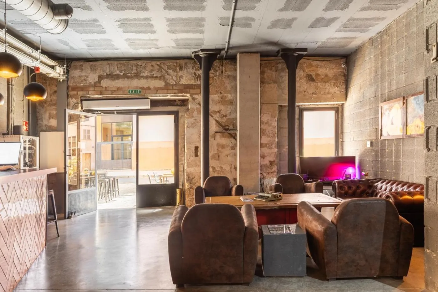 Lobby or reception in Brick Palma - Turismo de Interior