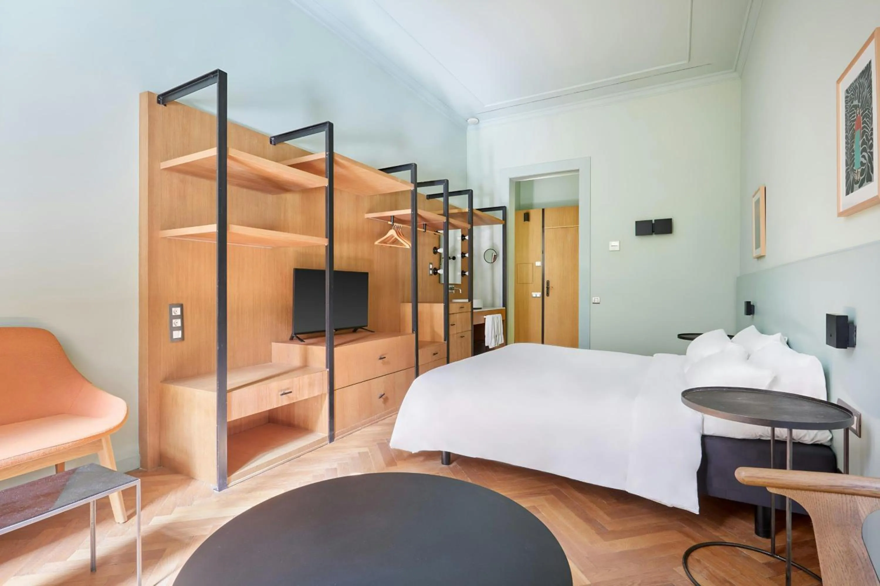 Bedroom, Bed in Le Palacete Hotel Gracia District, Sonder by Marriott Bonvoy