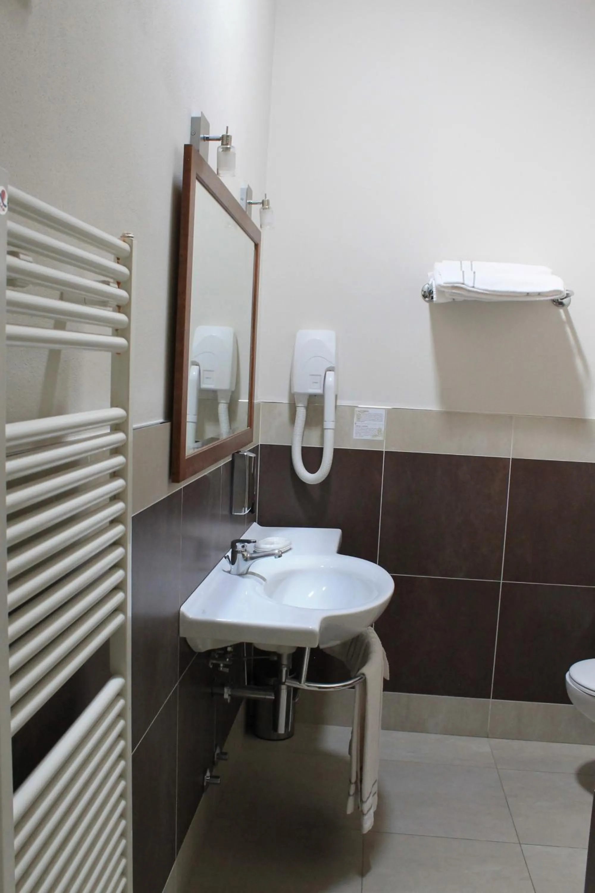 Bathroom in Hotel Capovilla