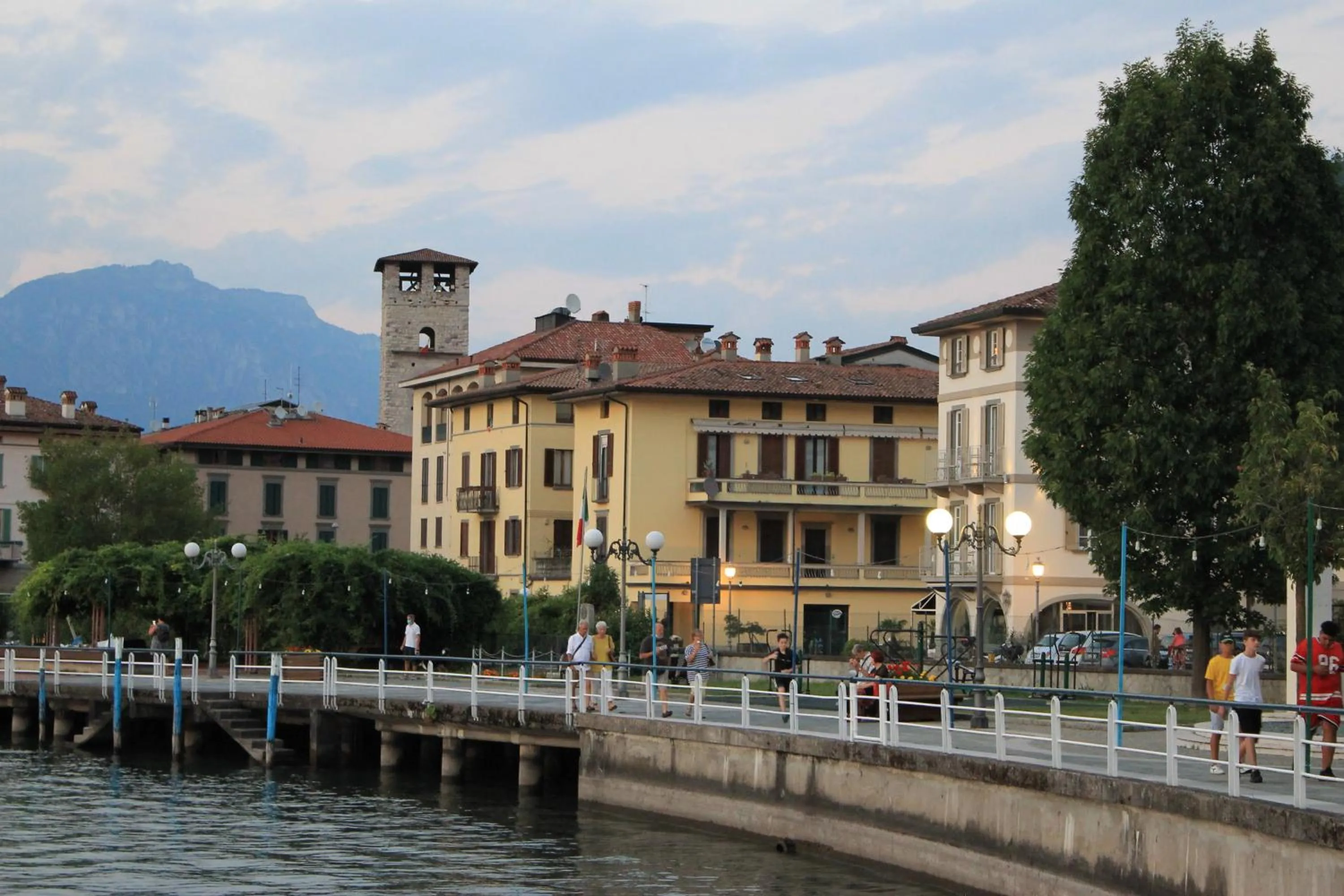 Bird's eye view in Hotel Capovilla