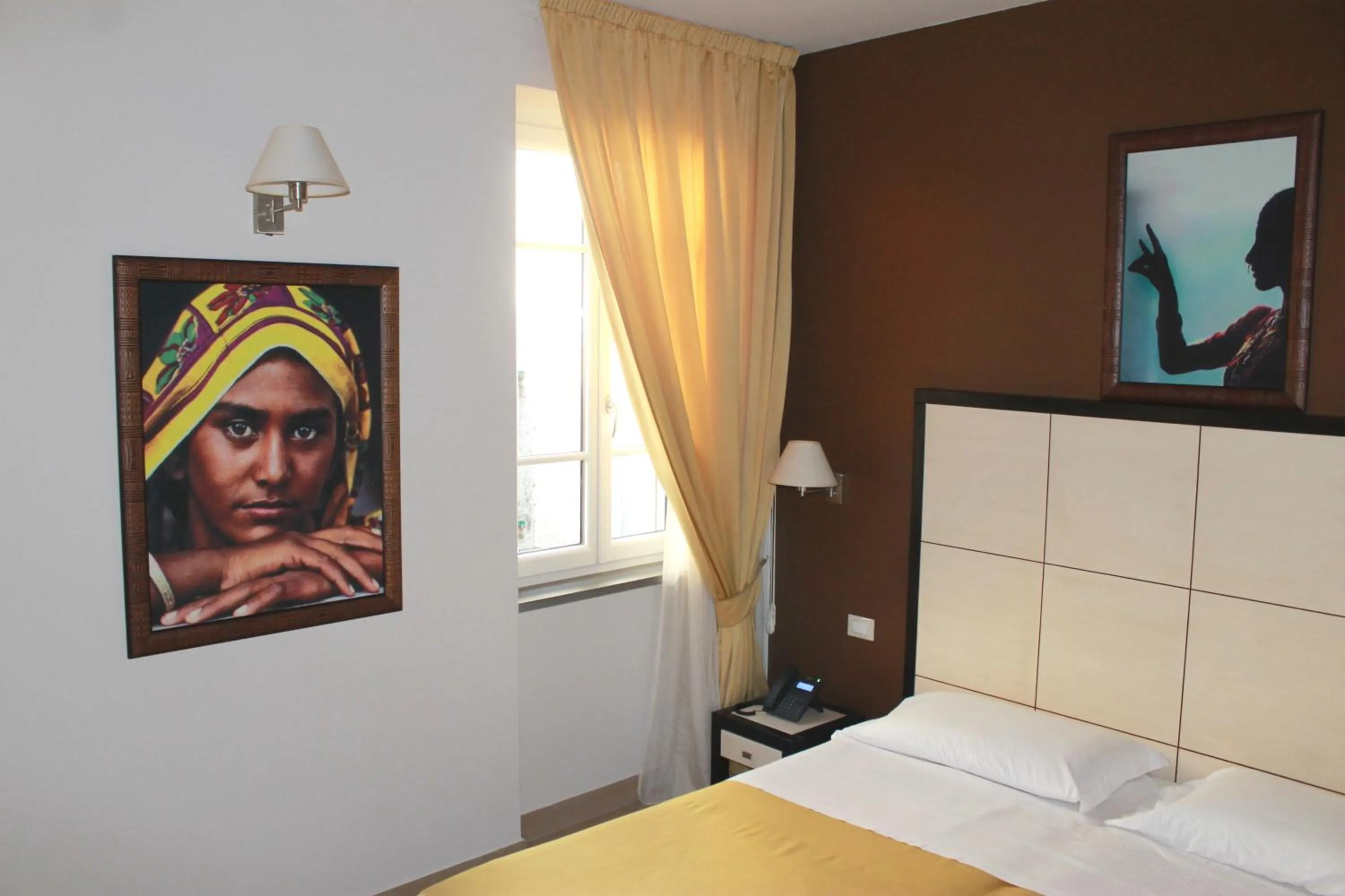 Bedroom, Bed in Hotel Capovilla