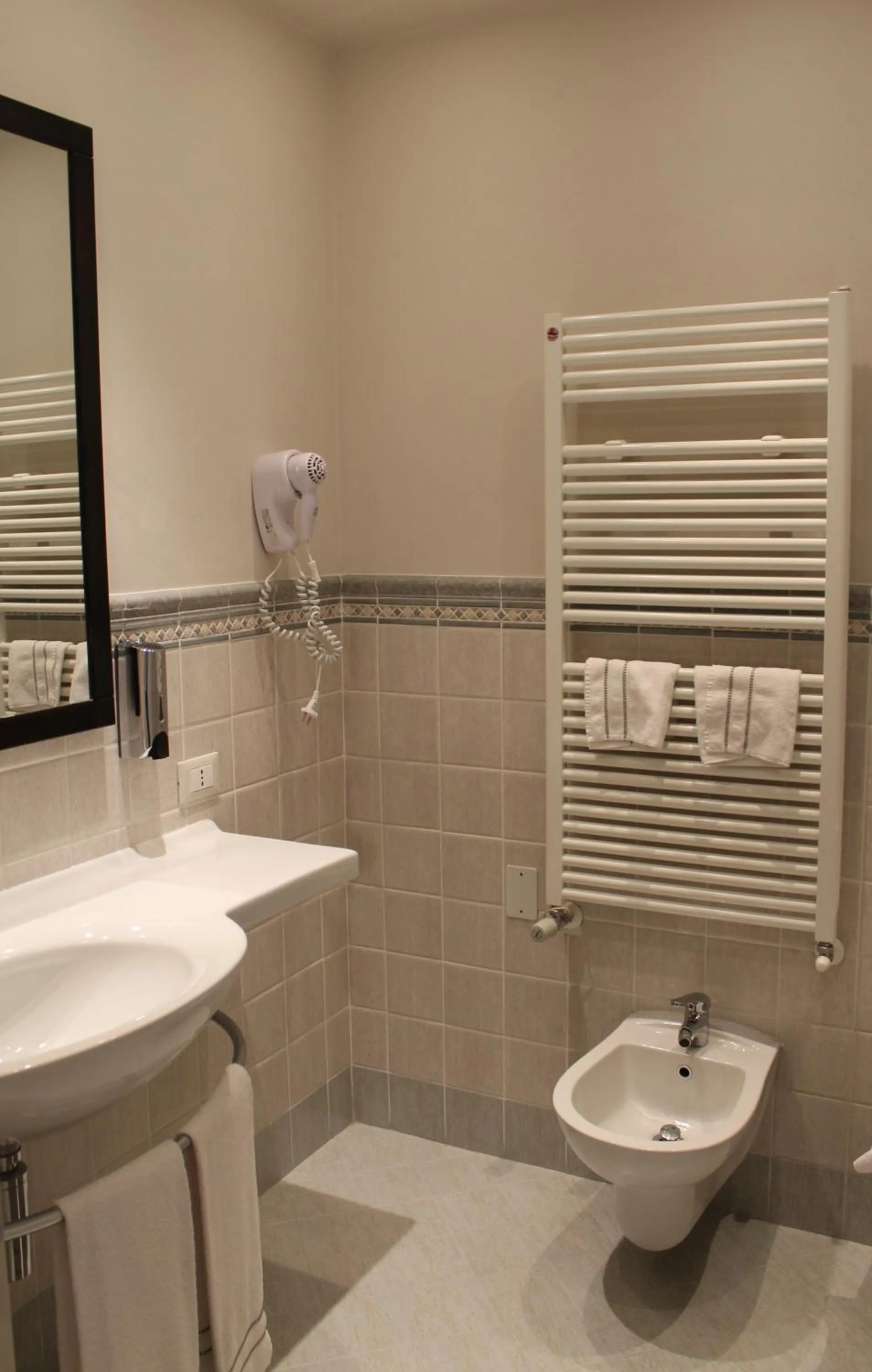 Bathroom in Hotel Capovilla