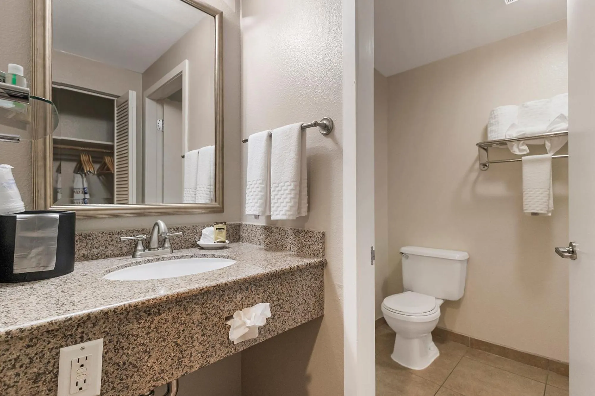 Toilet in Best Western Plus Wine Country Inn & Suites