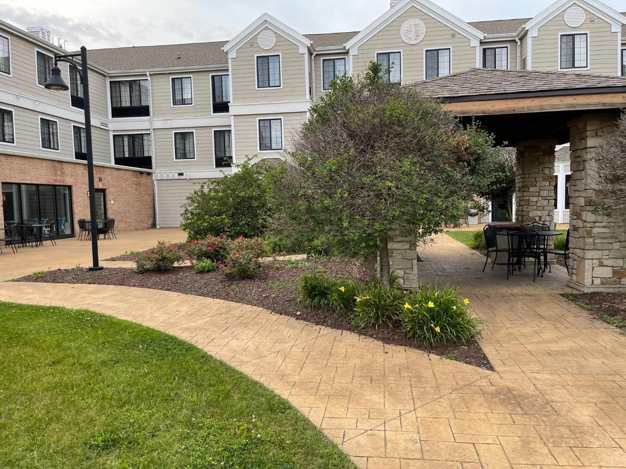Patio in Staybridge Suites Milwaukee West-Oconomowoc by IHG