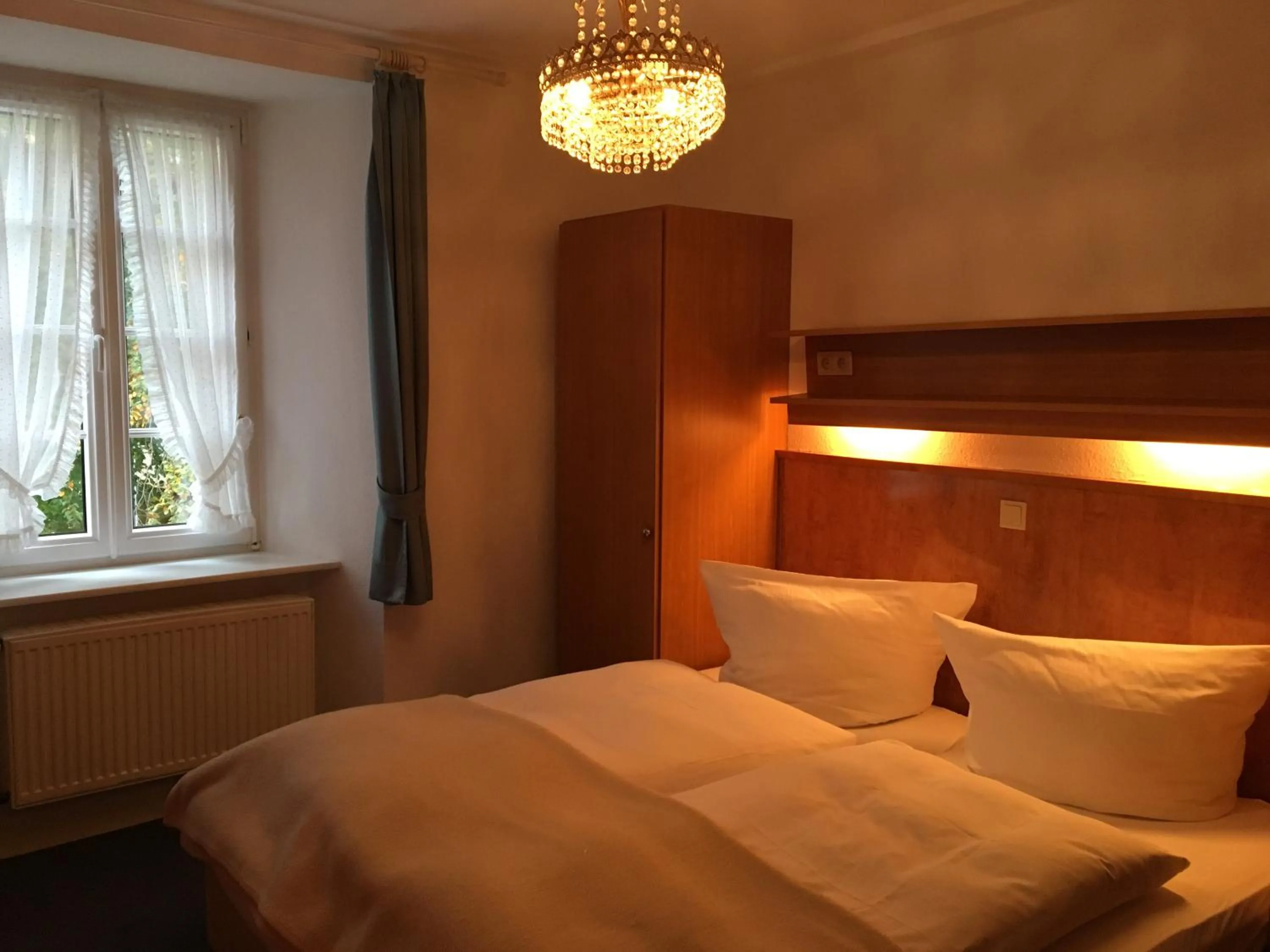 Photo of the whole room, Bed in Hotel Springiersbacher-Hof