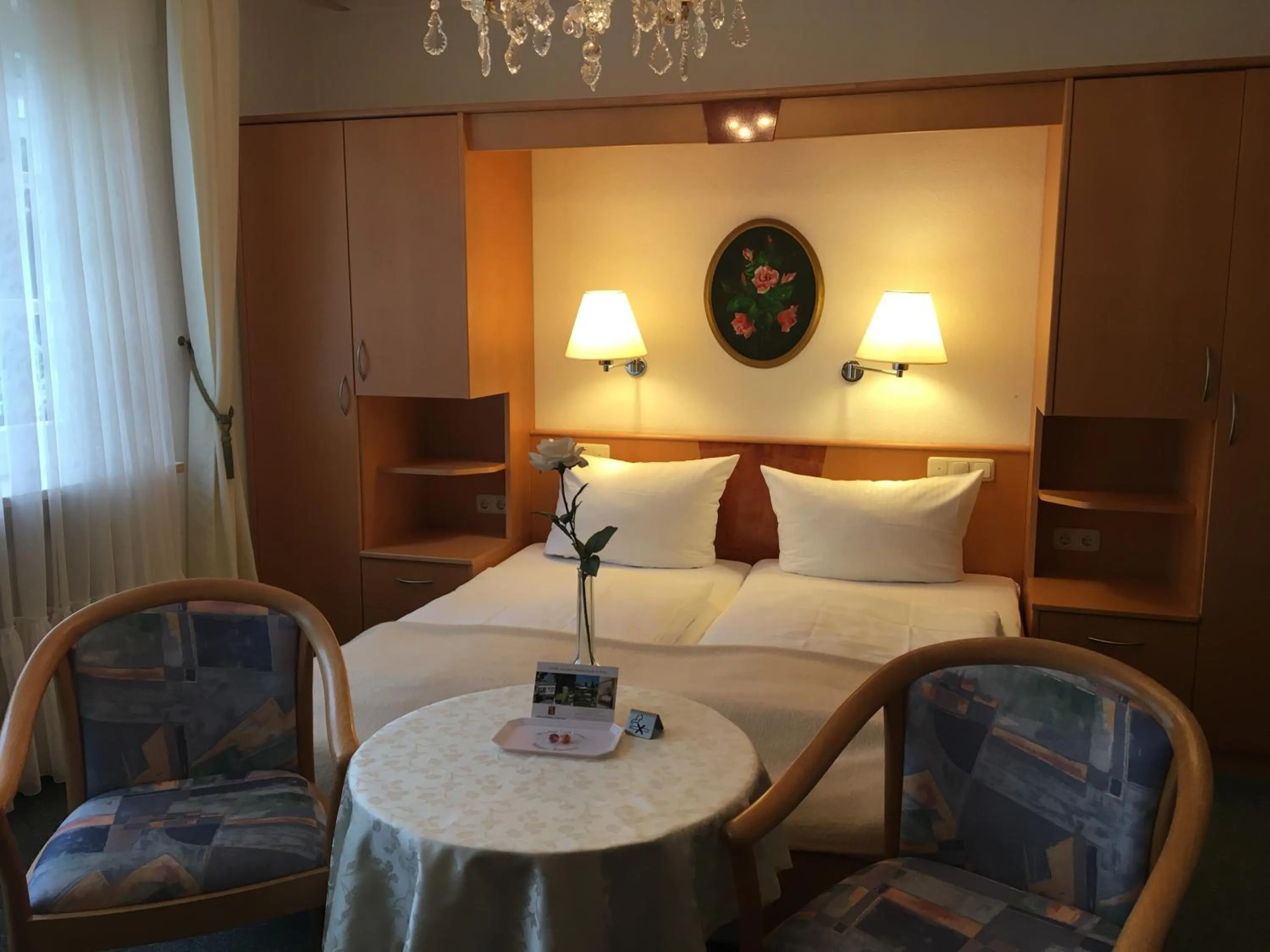 Photo of the whole room, Bed in Hotel Springiersbacher-Hof