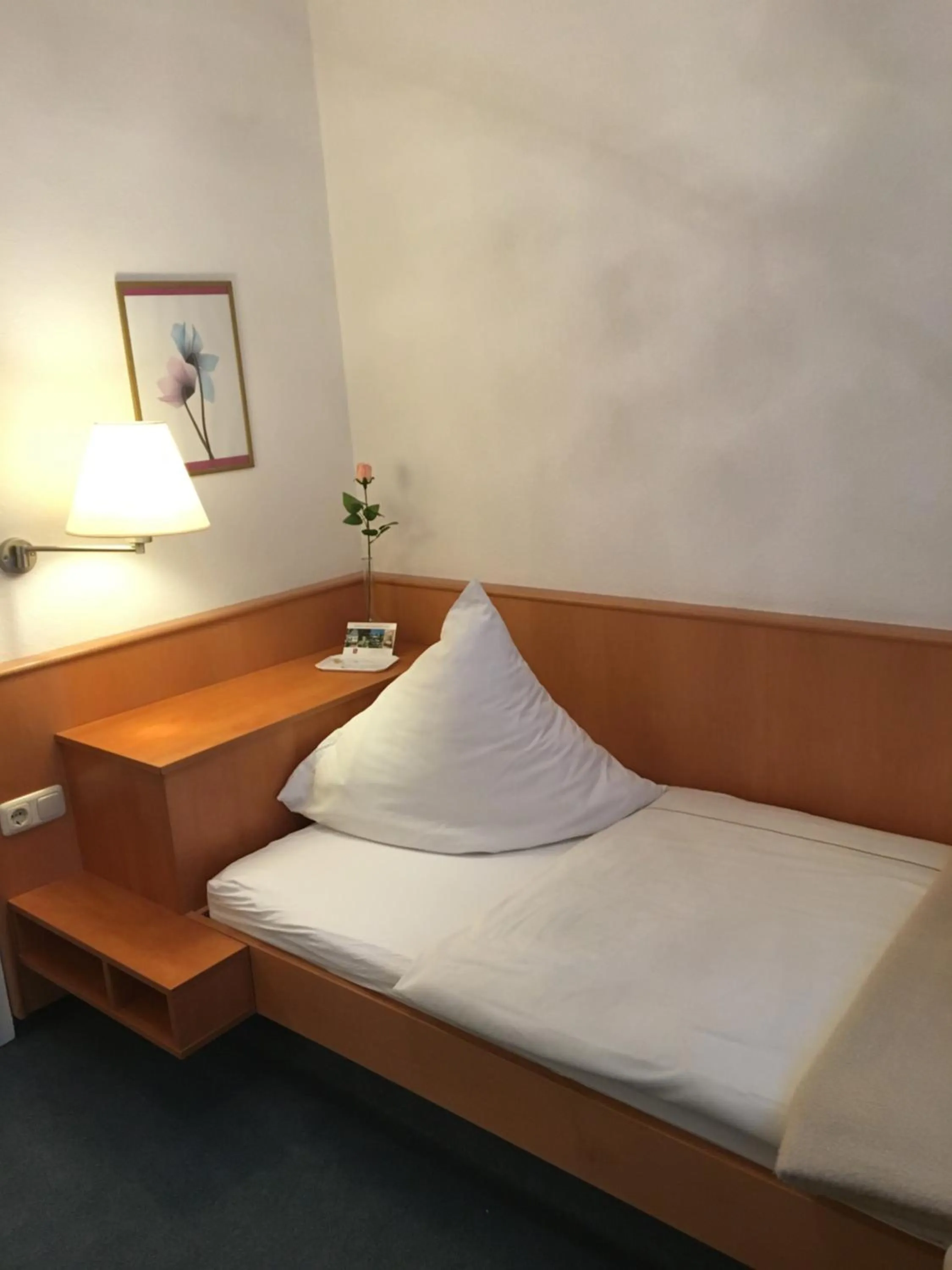 Photo of the whole room, Bed in Hotel Springiersbacher-Hof