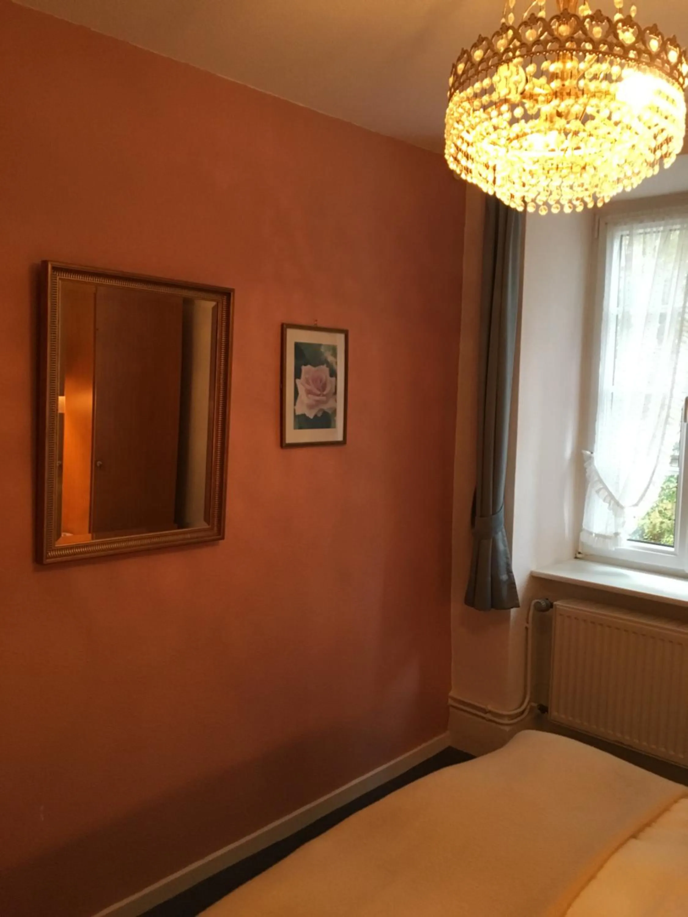 Decorative detail, Bed in Hotel Springiersbacher-Hof