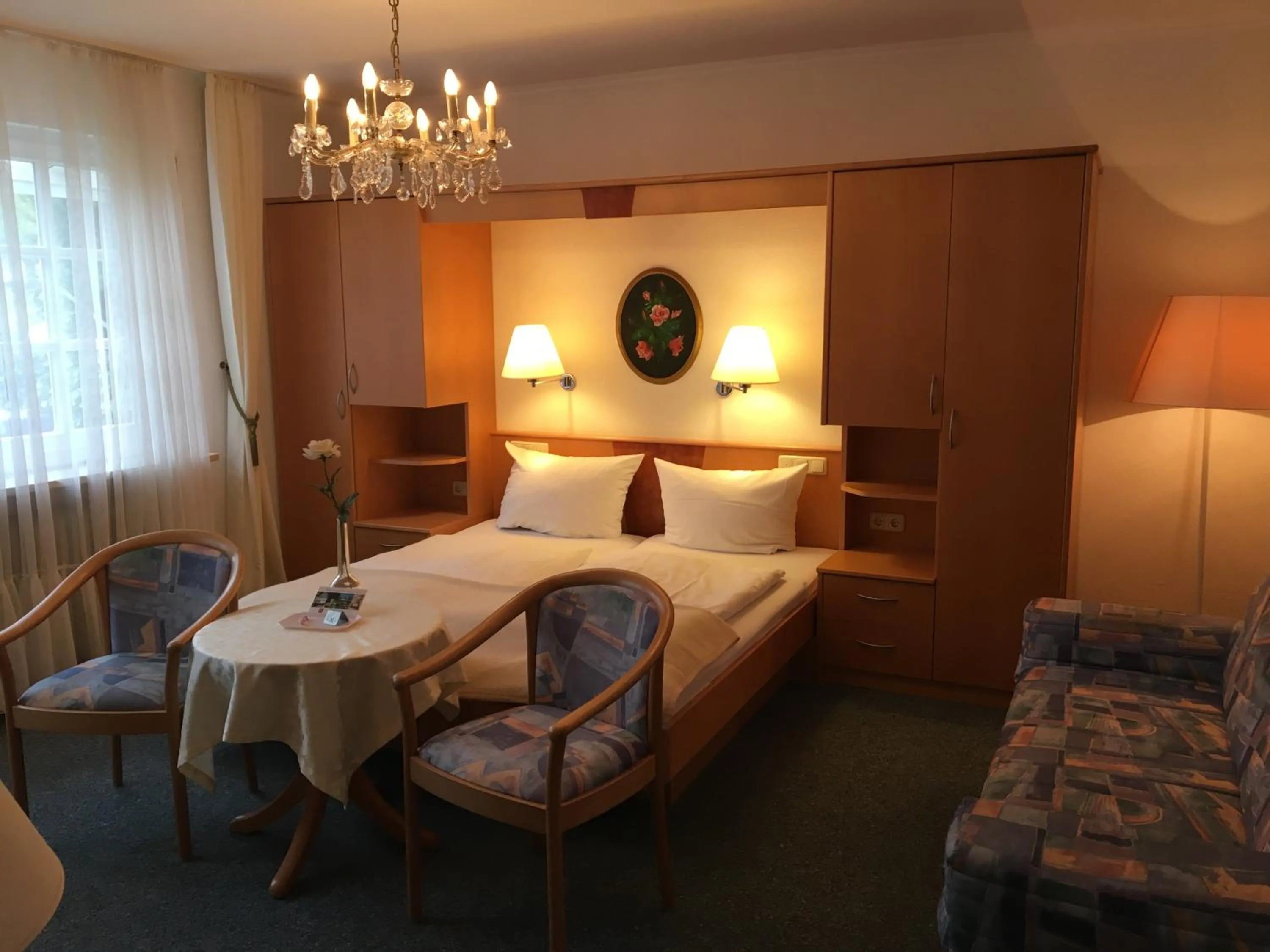Photo of the whole room, Bed in Hotel Springiersbacher-Hof