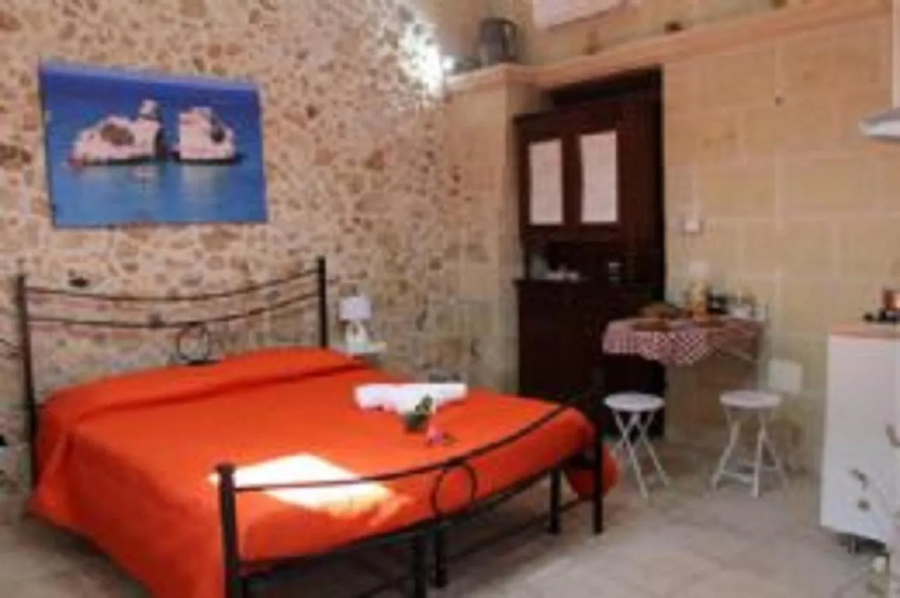 Bed in Antica Dimora del Salento