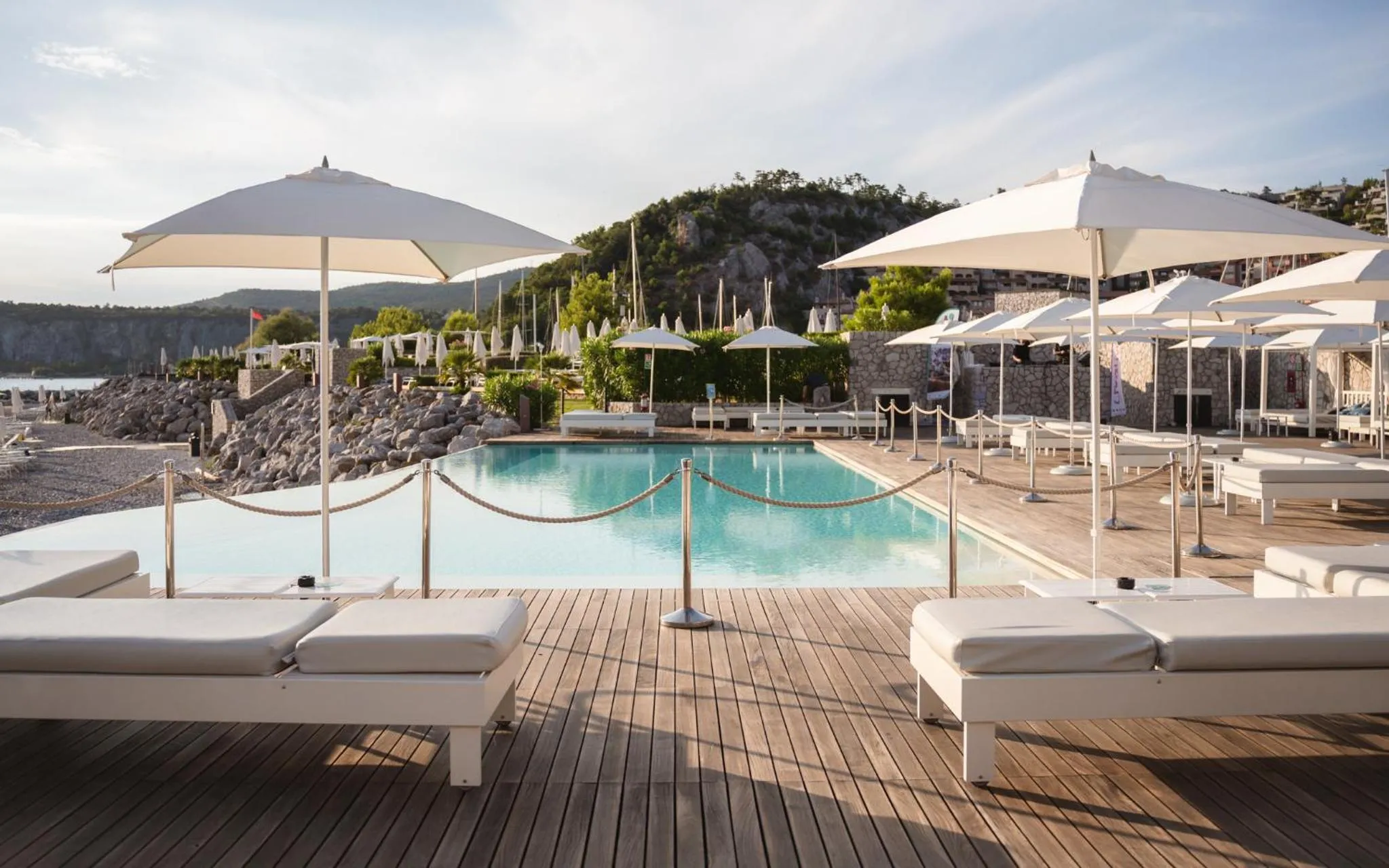 Swimming pool in Tivoli Portopiccolo Sistiana Apartments