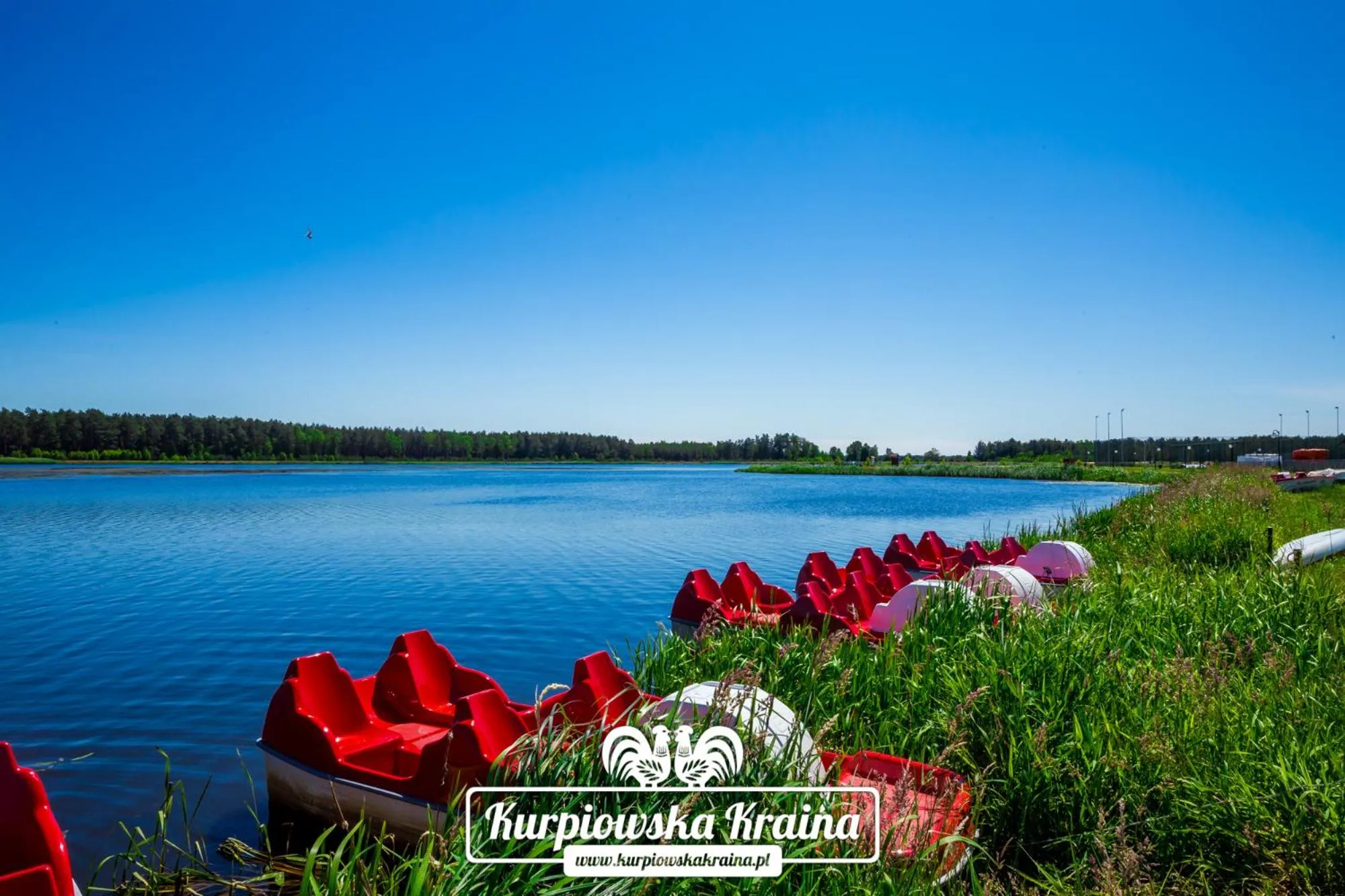 Lake view in Kurpiowska Kraina