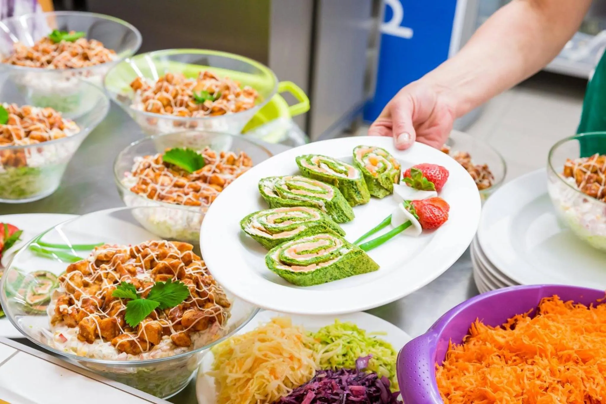 Food close-up in Kurpiowska Kraina
