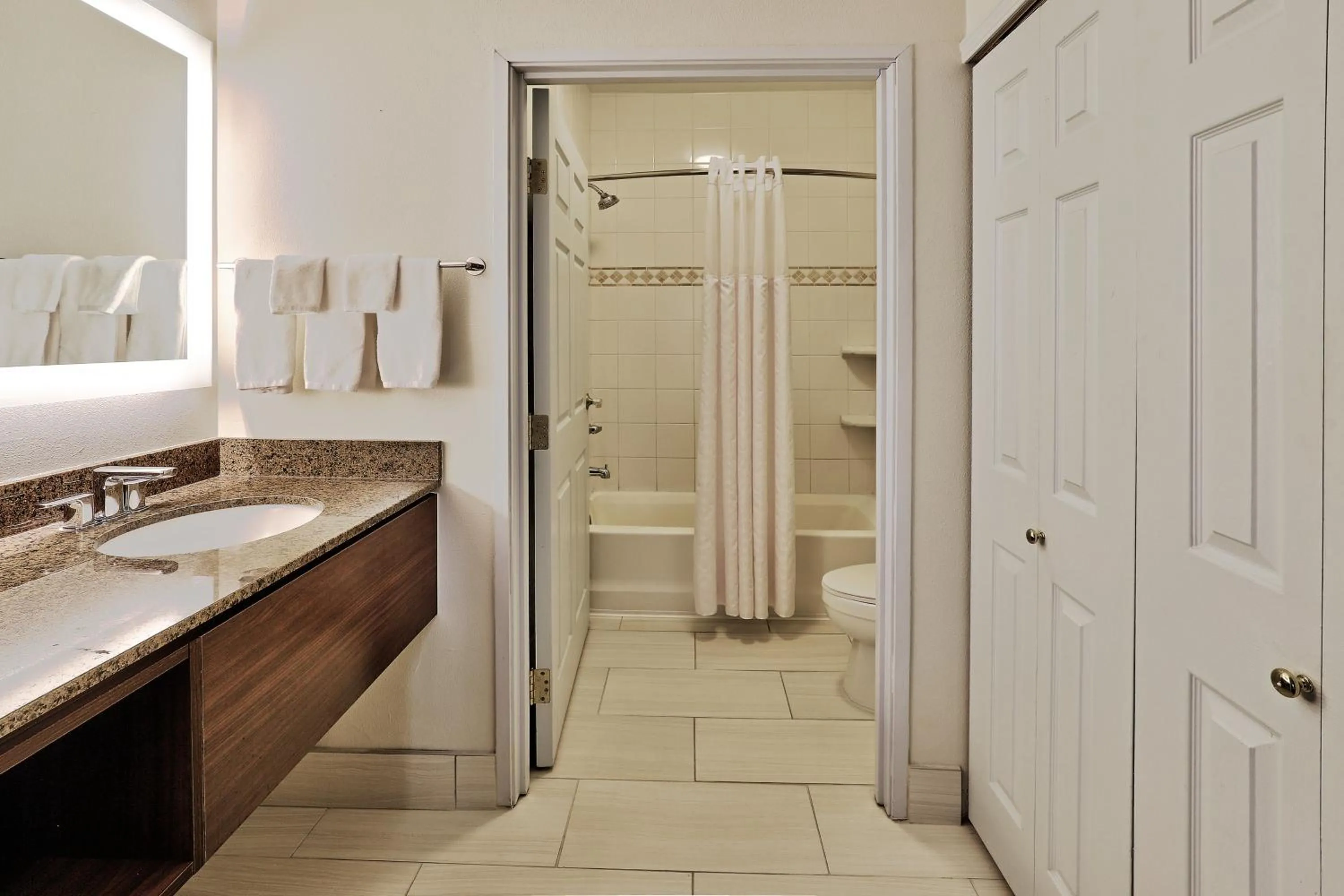Bathroom in Staybridge Suites - Albuquerque Airport by IHG