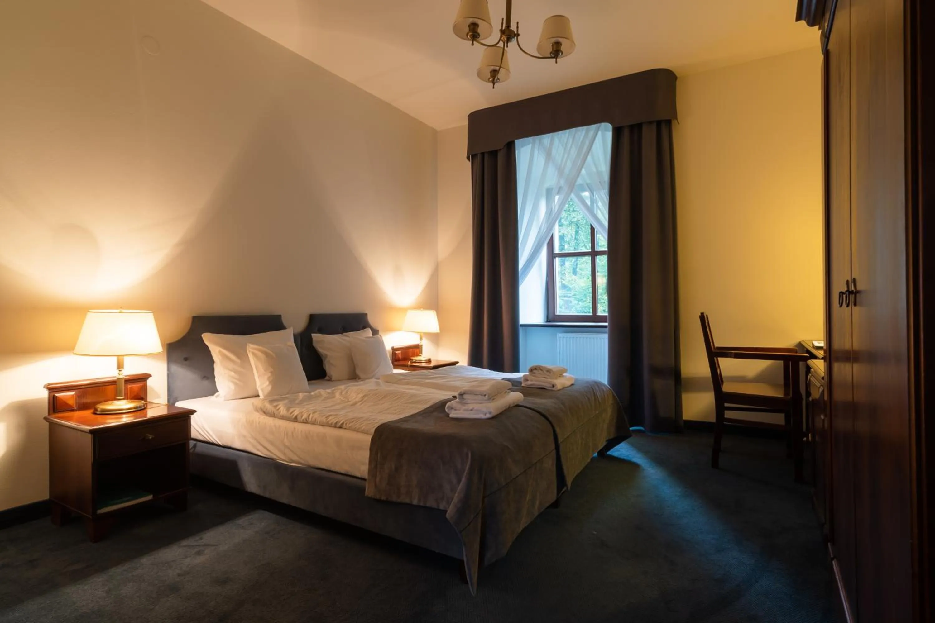 Photo of the whole room, Bed in Zamek Kliczków