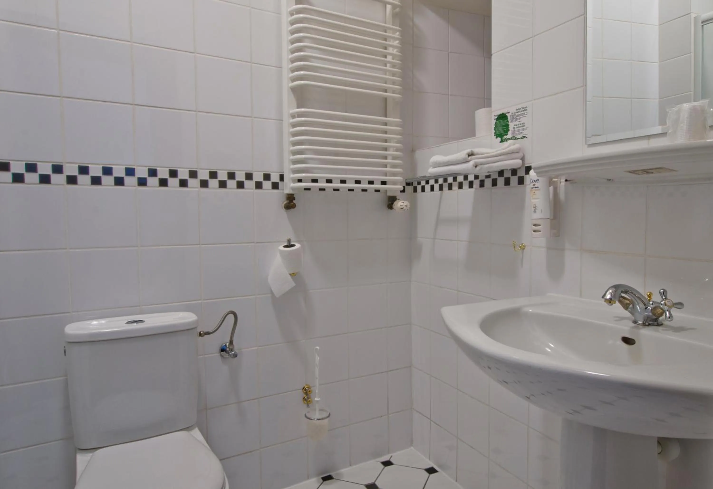 Shower in Zamek Kliczków