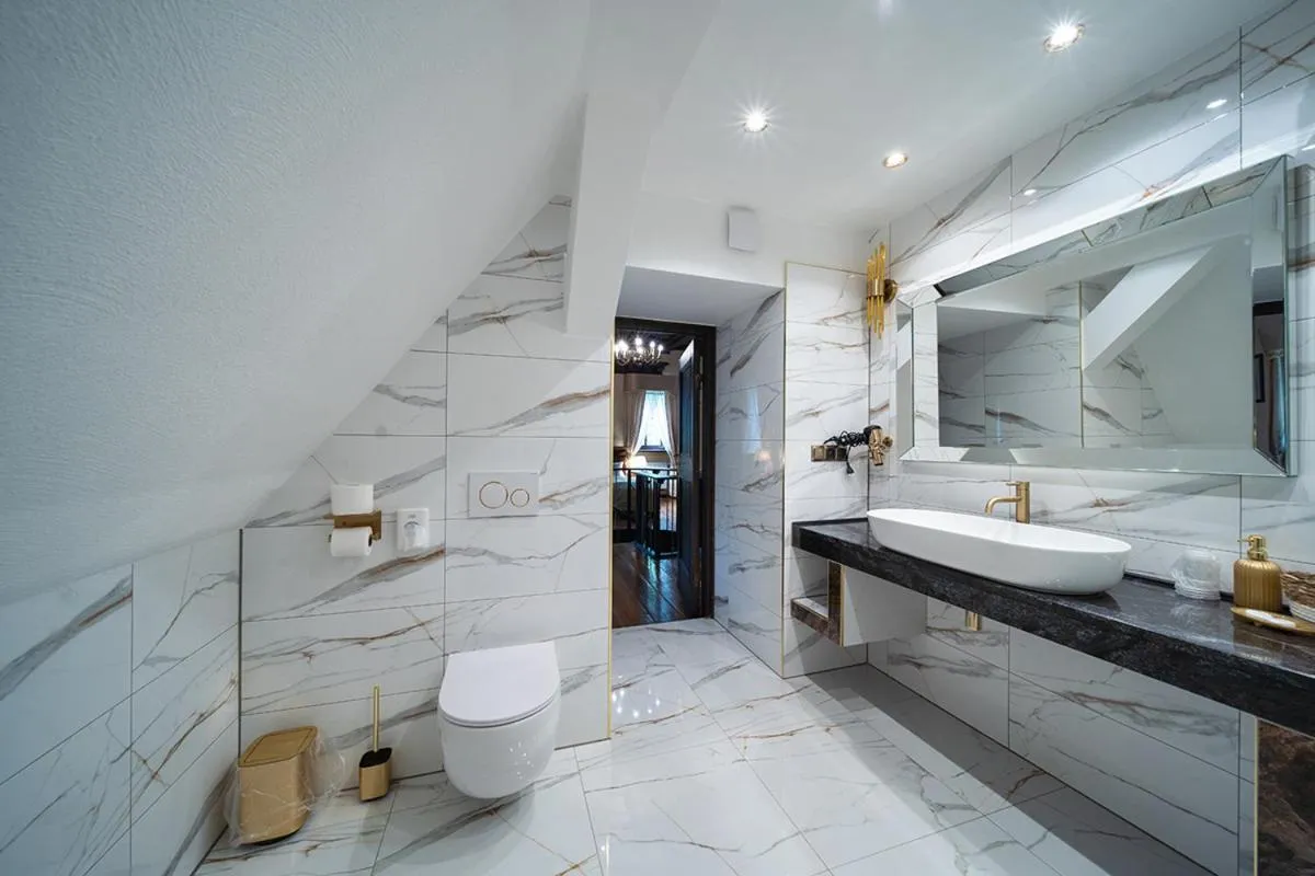 Bathroom in Zamek Kliczków