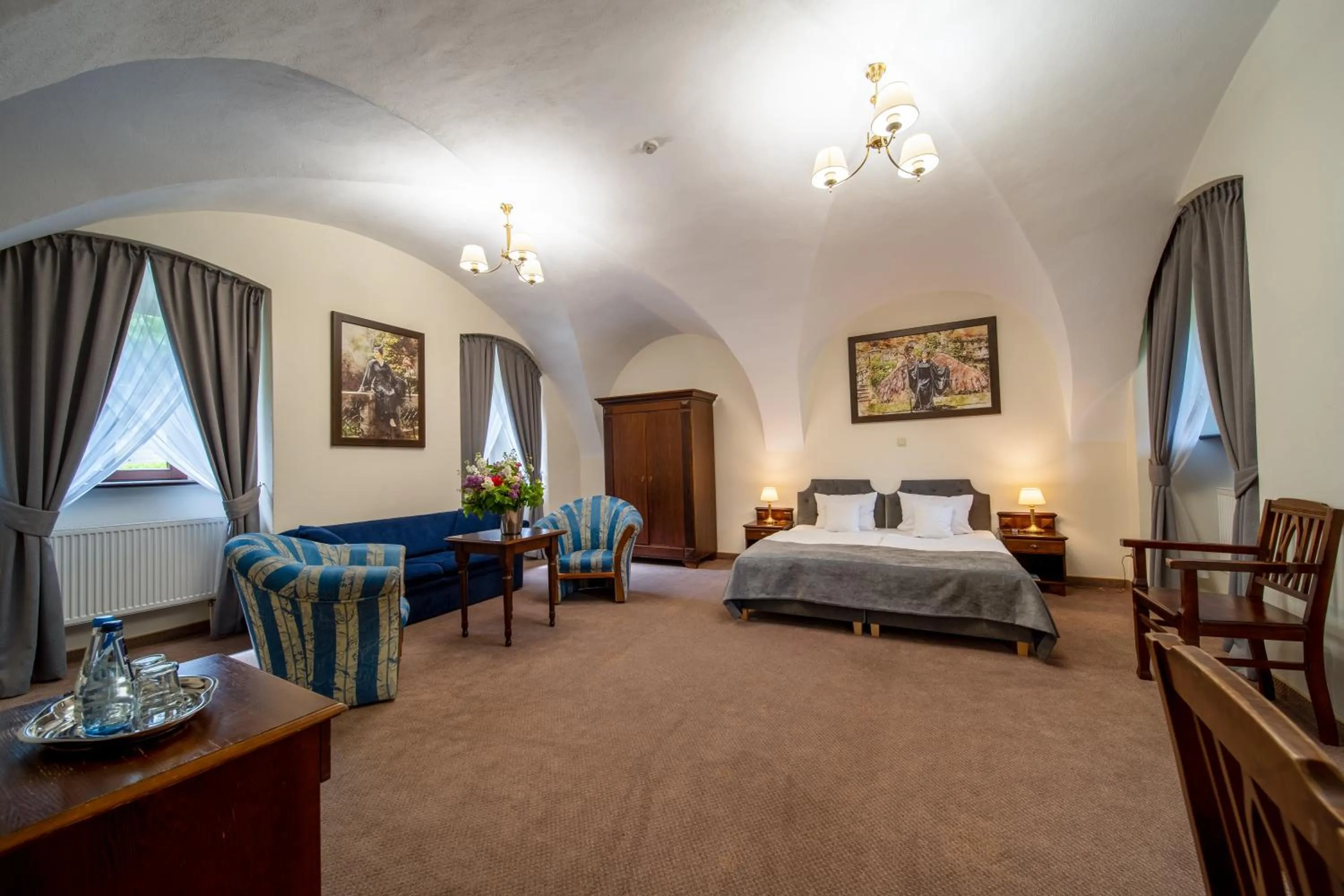 Photo of the whole room, Bed in Zamek Kliczków