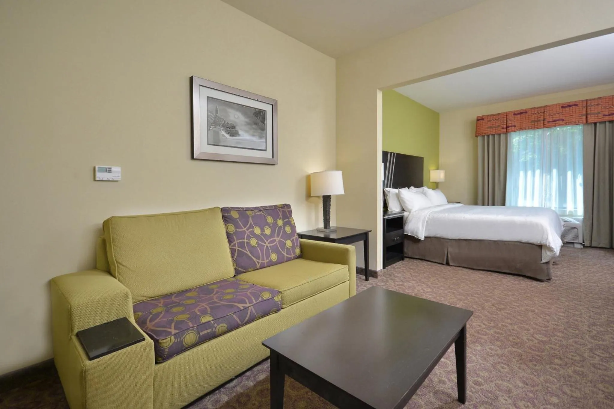Photo of the whole room, Bed in Holiday Inn Express Hotel & Suites Clemson - University Area by IHG