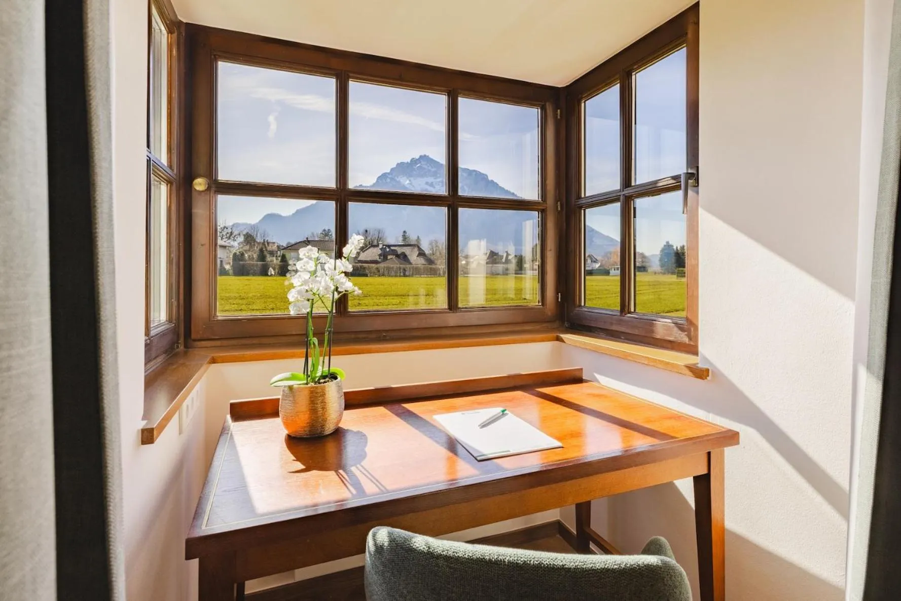 Mountain view in Hotel Friesacher`s Aniferhof