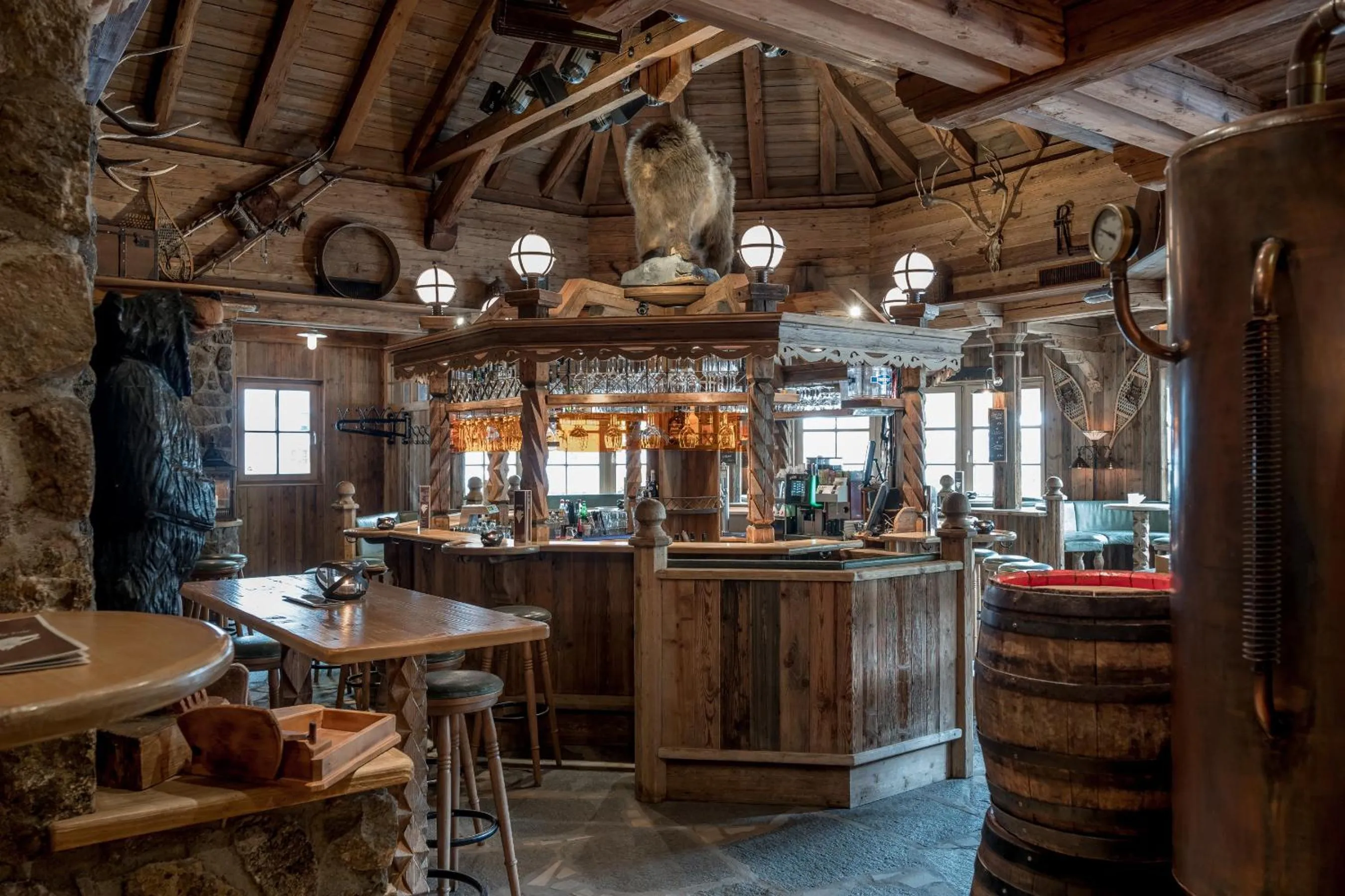 Lounge or bar in Hotel Tyrolerhof