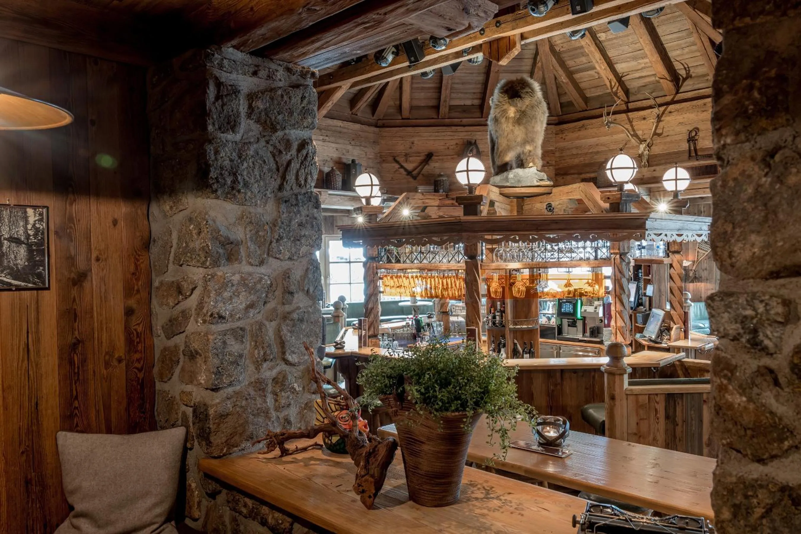 Decorative detail in Hotel Tyrolerhof