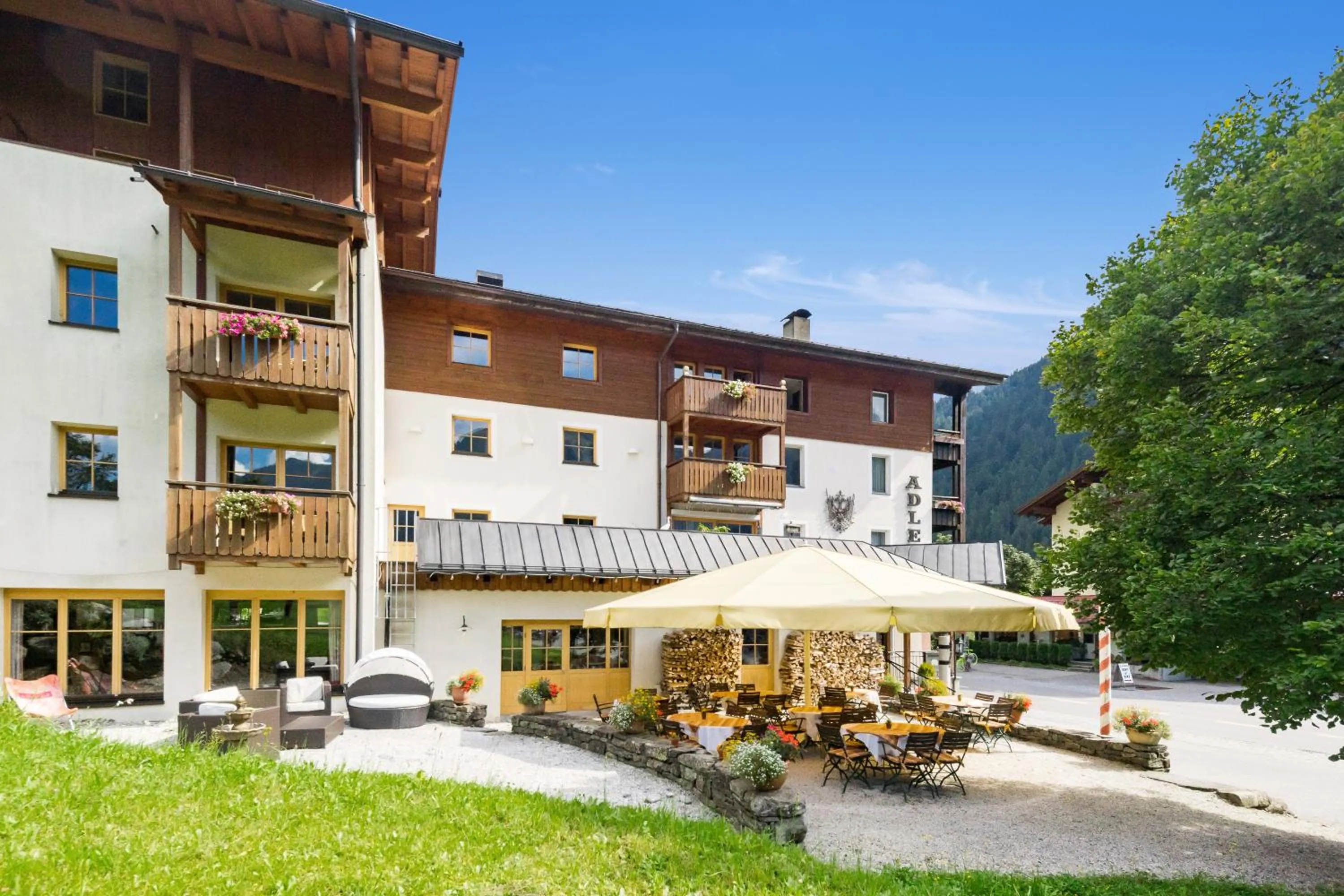 Property building in Hotel Gasthof Adler