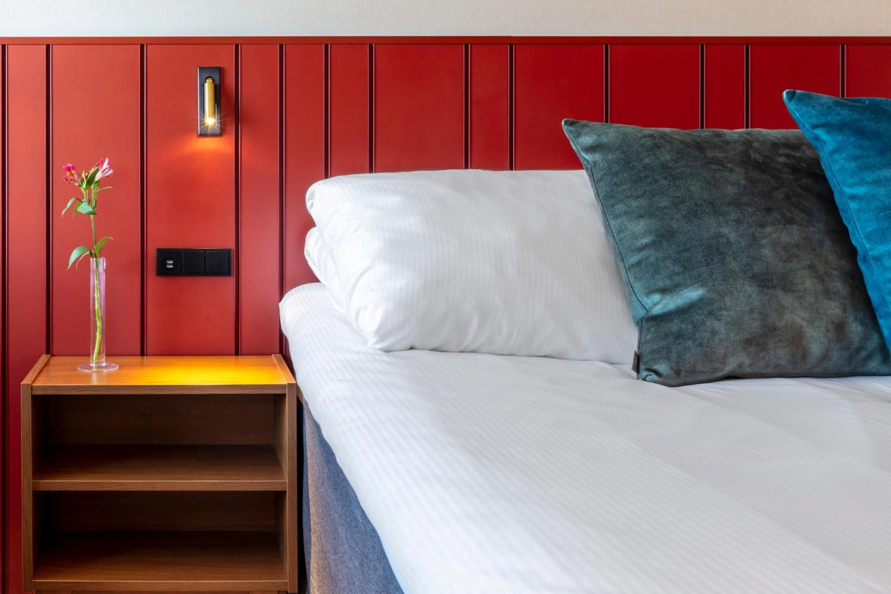 Bed in Home Hotel Carlscrona