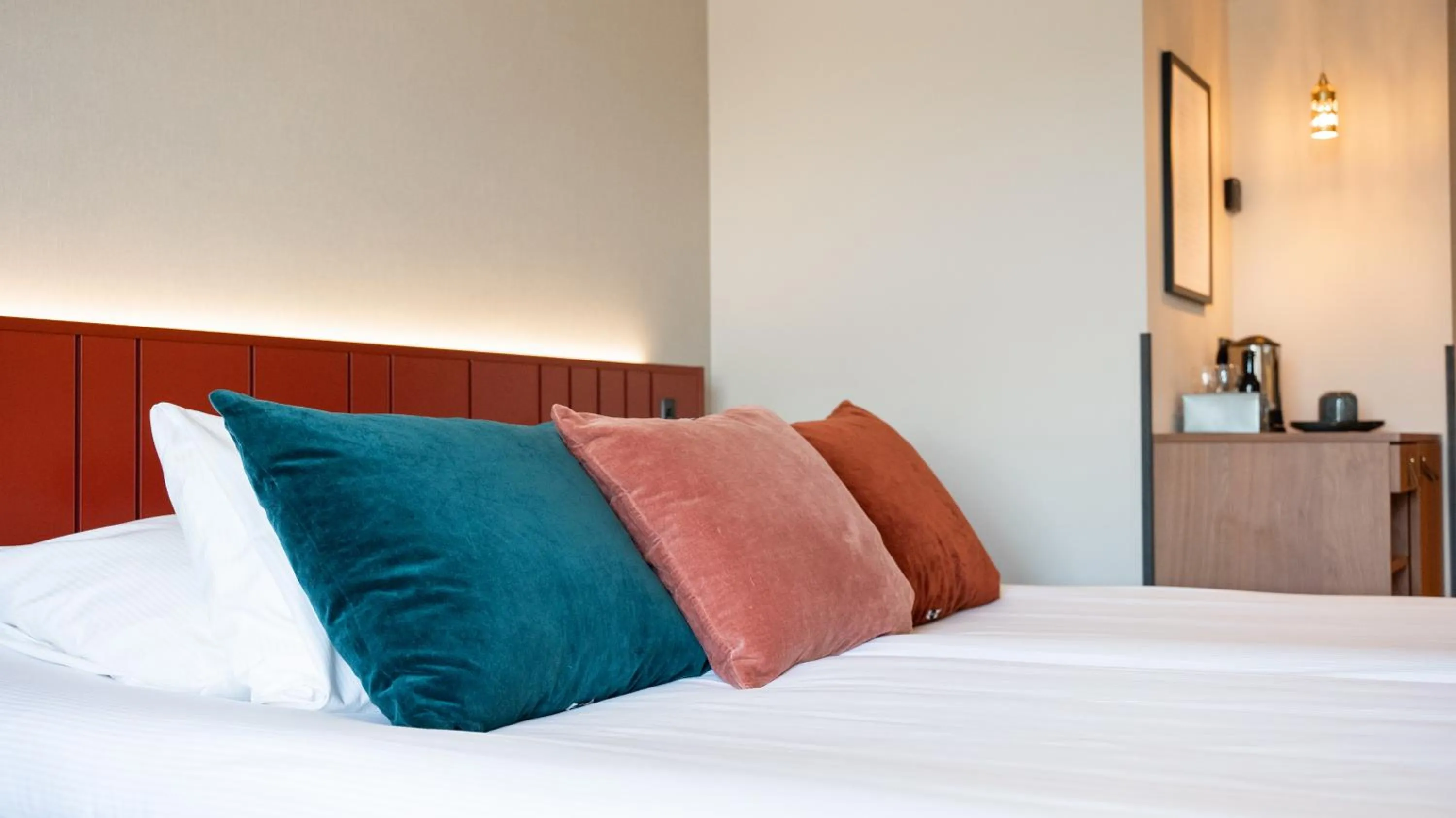 Bed in Clarion Collection Hotel Carlscrona