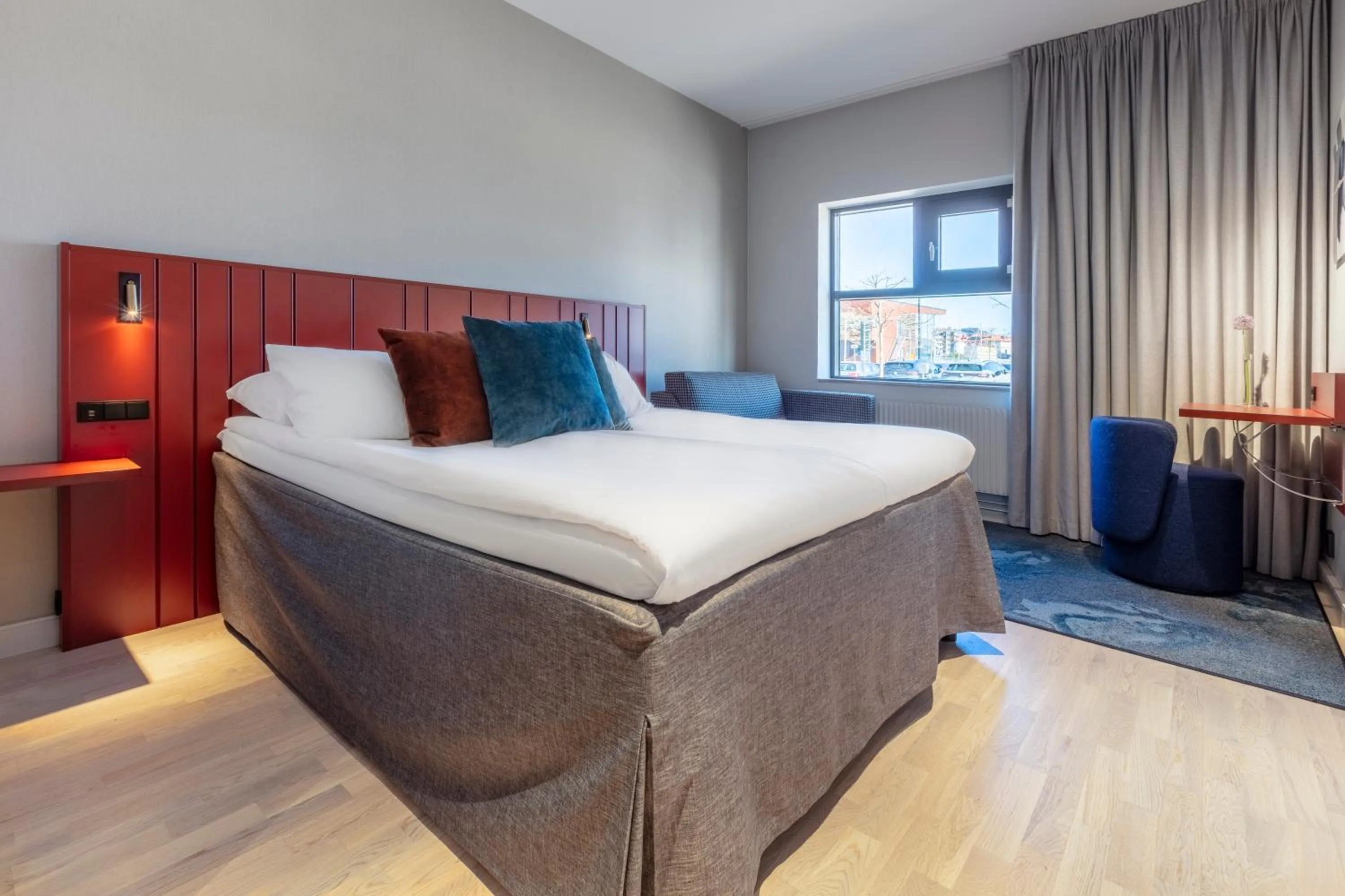 Bed in Home Hotel Carlscrona