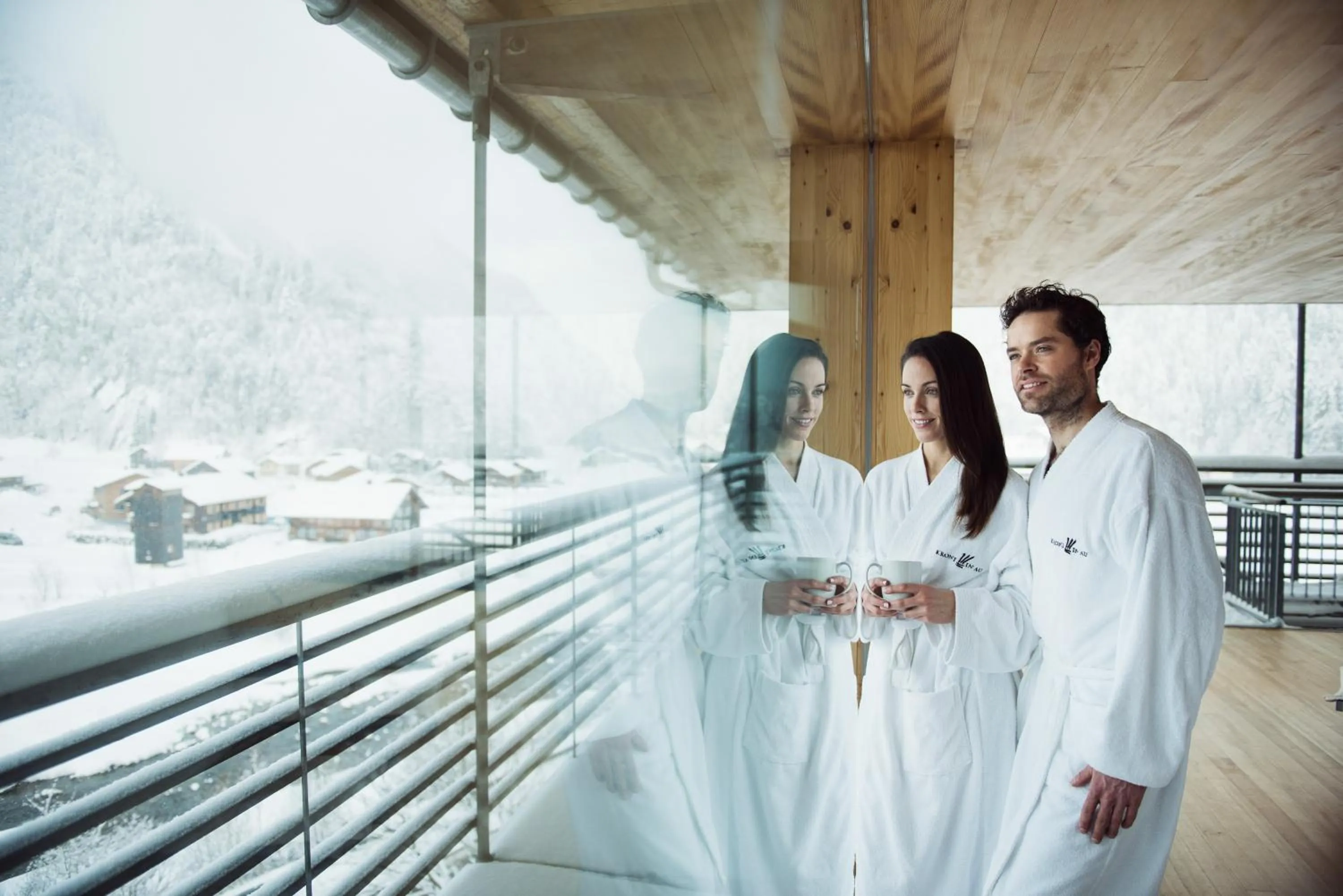 Spa and wellness centre/facilities in Hotel Krone in Au