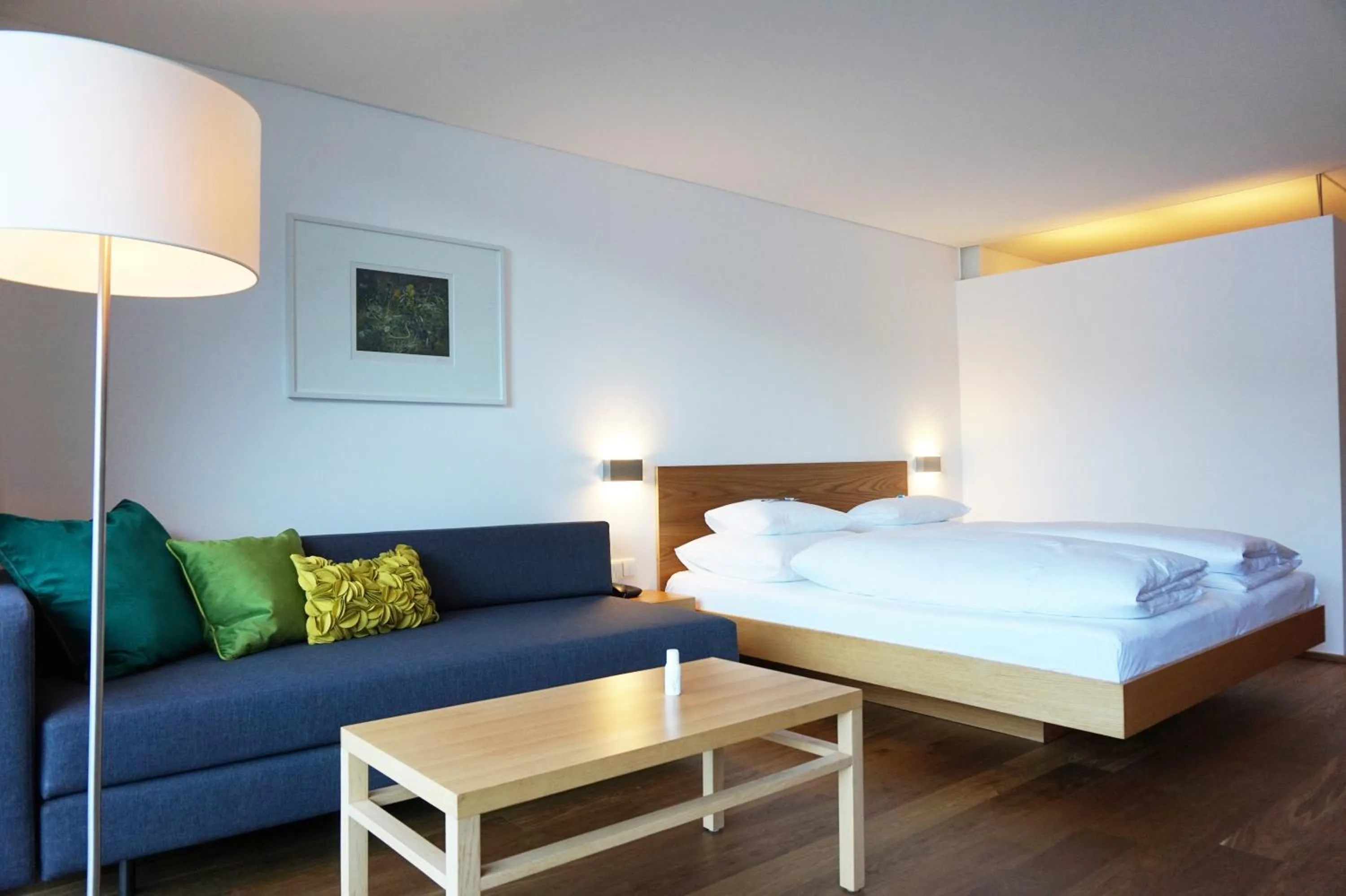 Photo of the whole room, Bed in Hotel Krone in Au