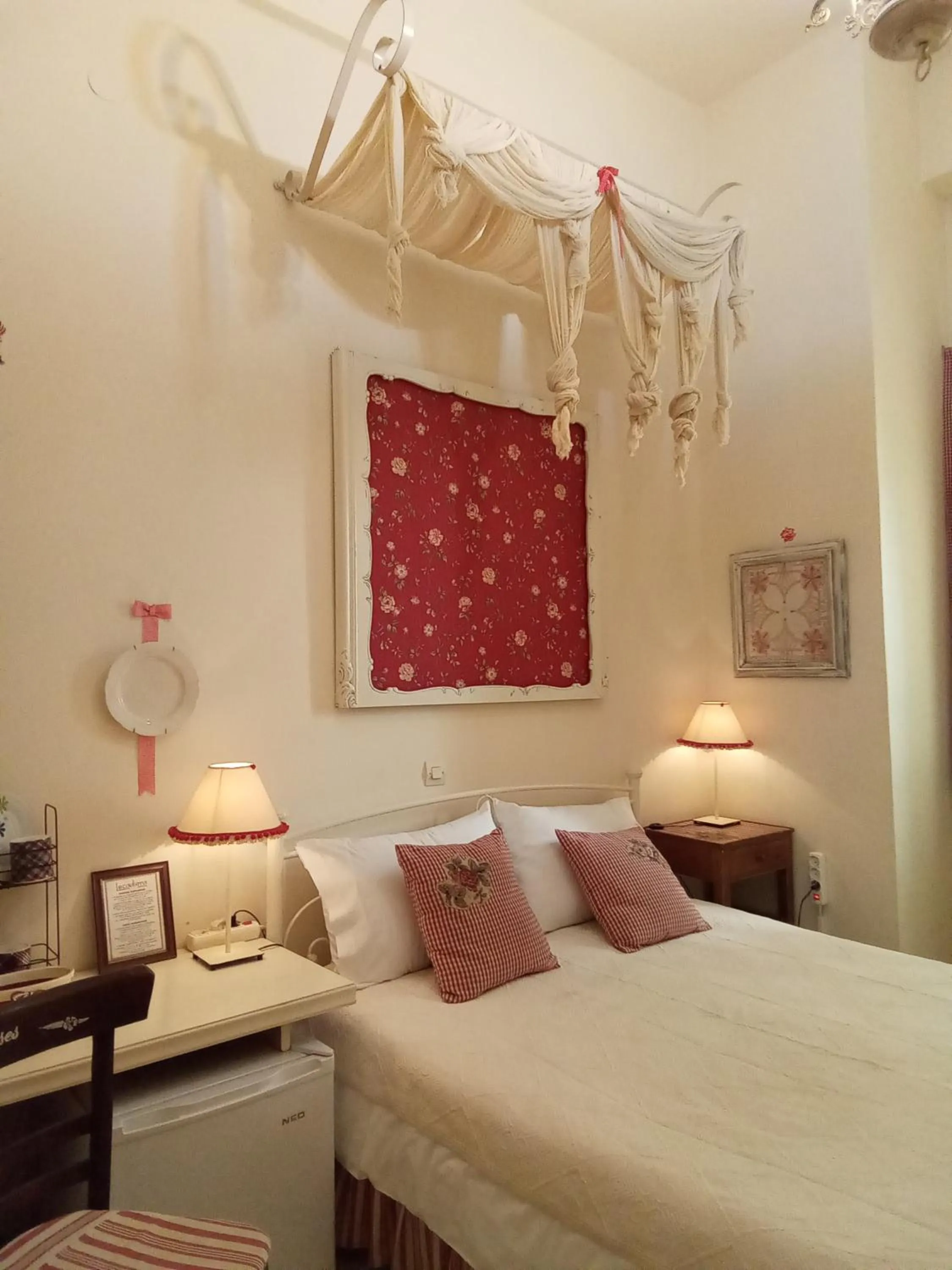 Bed in Locadiera Pansion