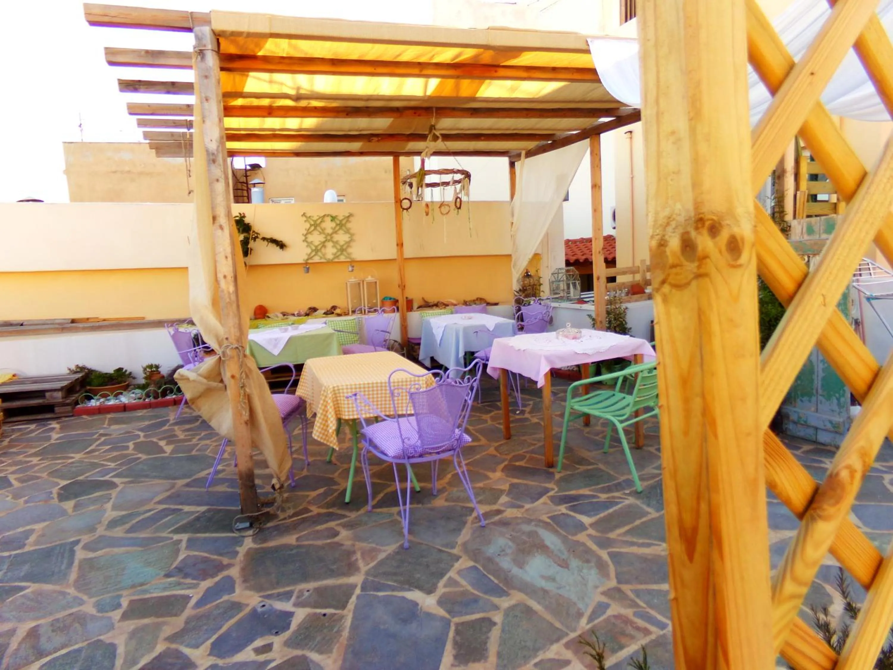 Balcony/Terrace in Locadiera Pansion