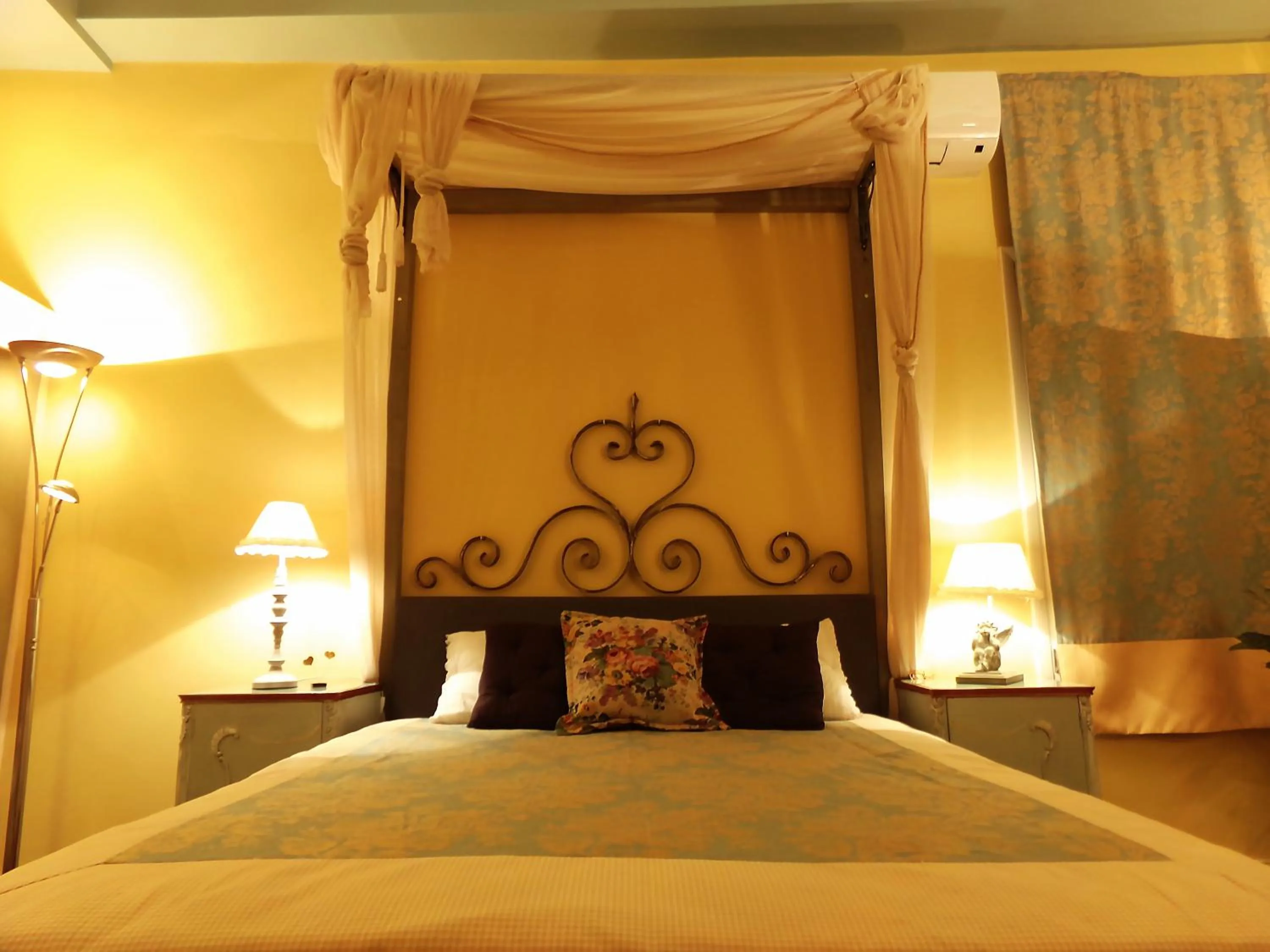 Bed in Locadiera Pansion