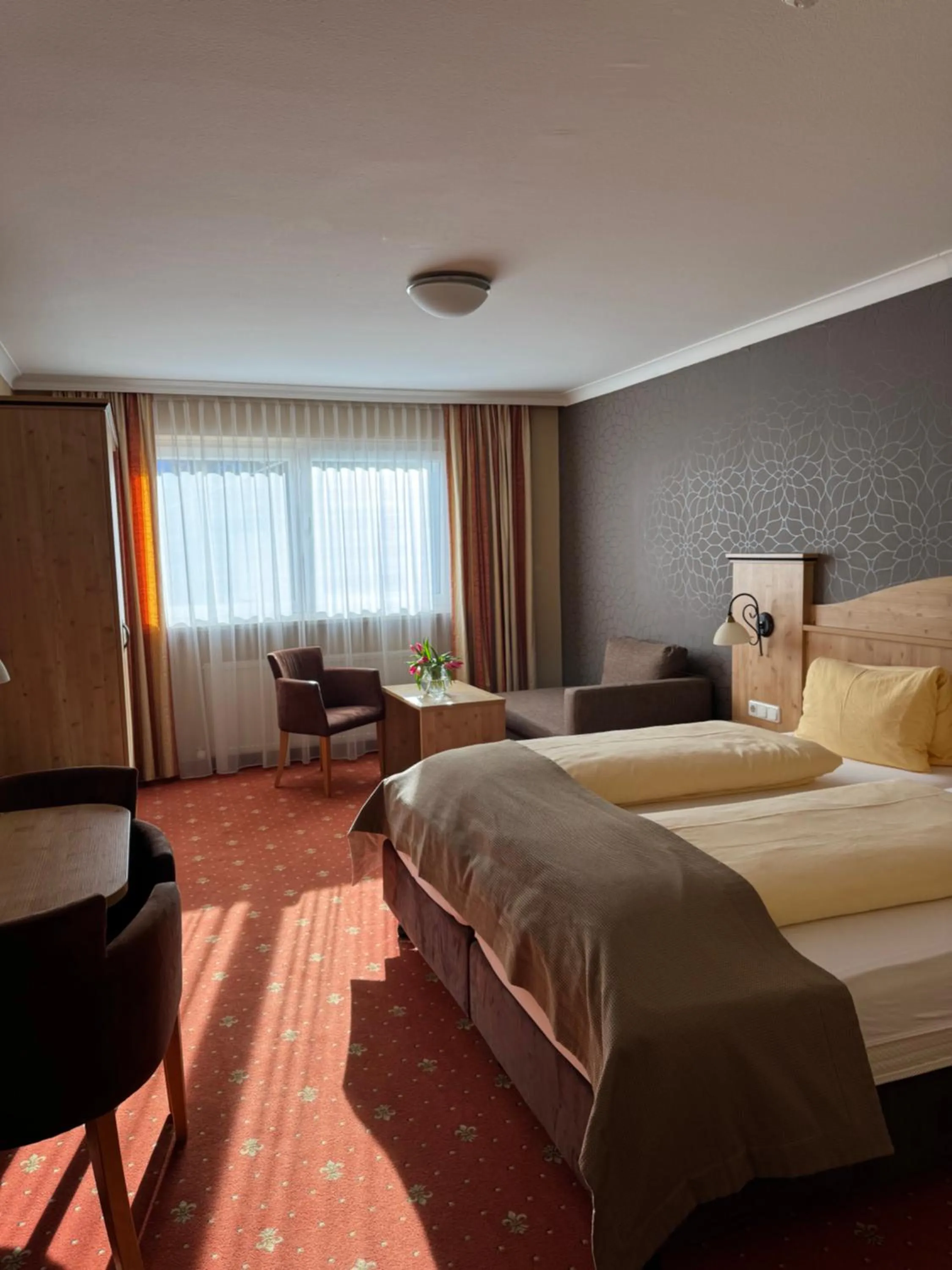 Bed in Hotel Mesnerwirt