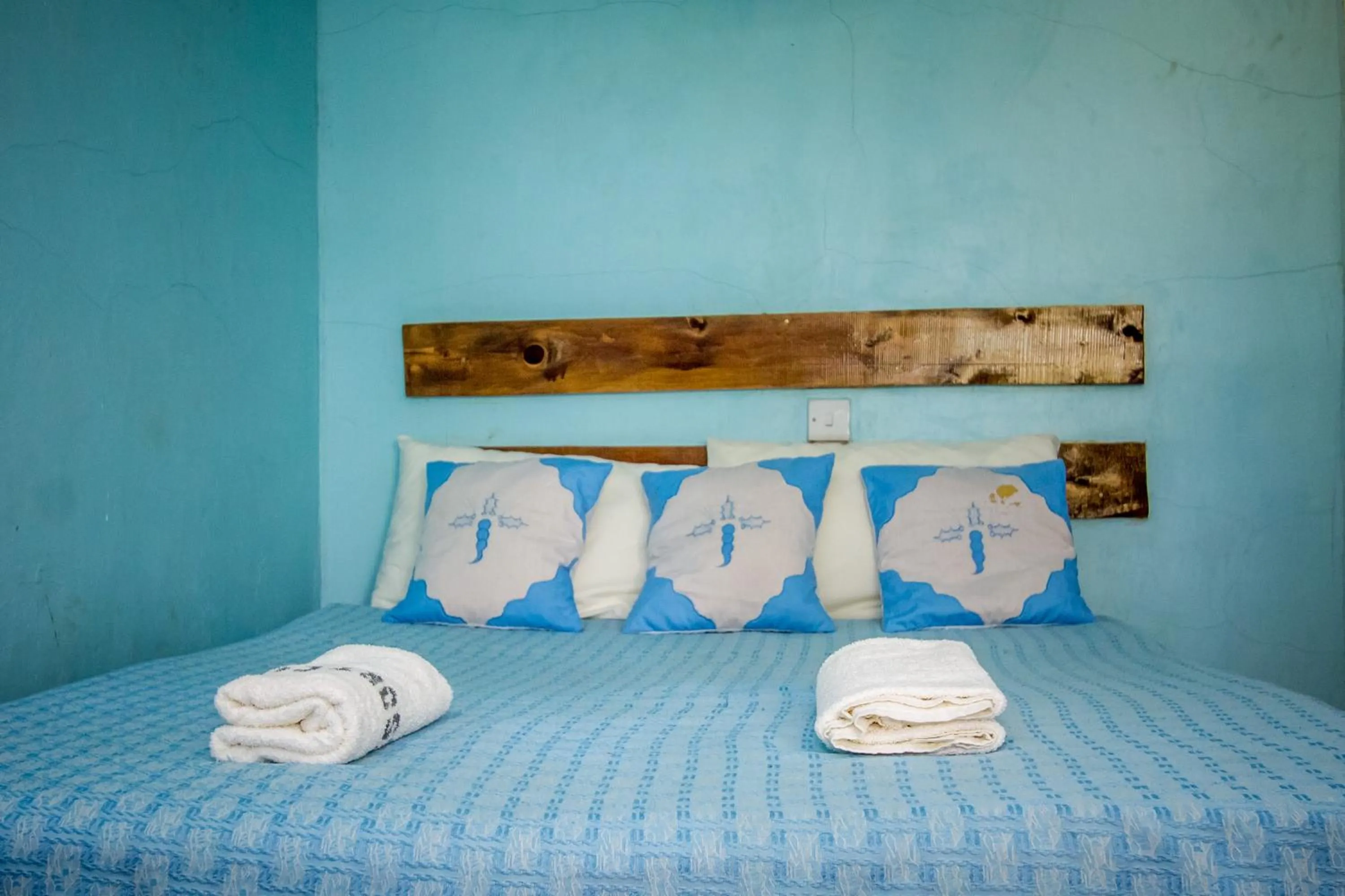 Bed in Engo Airport Resort Kitale