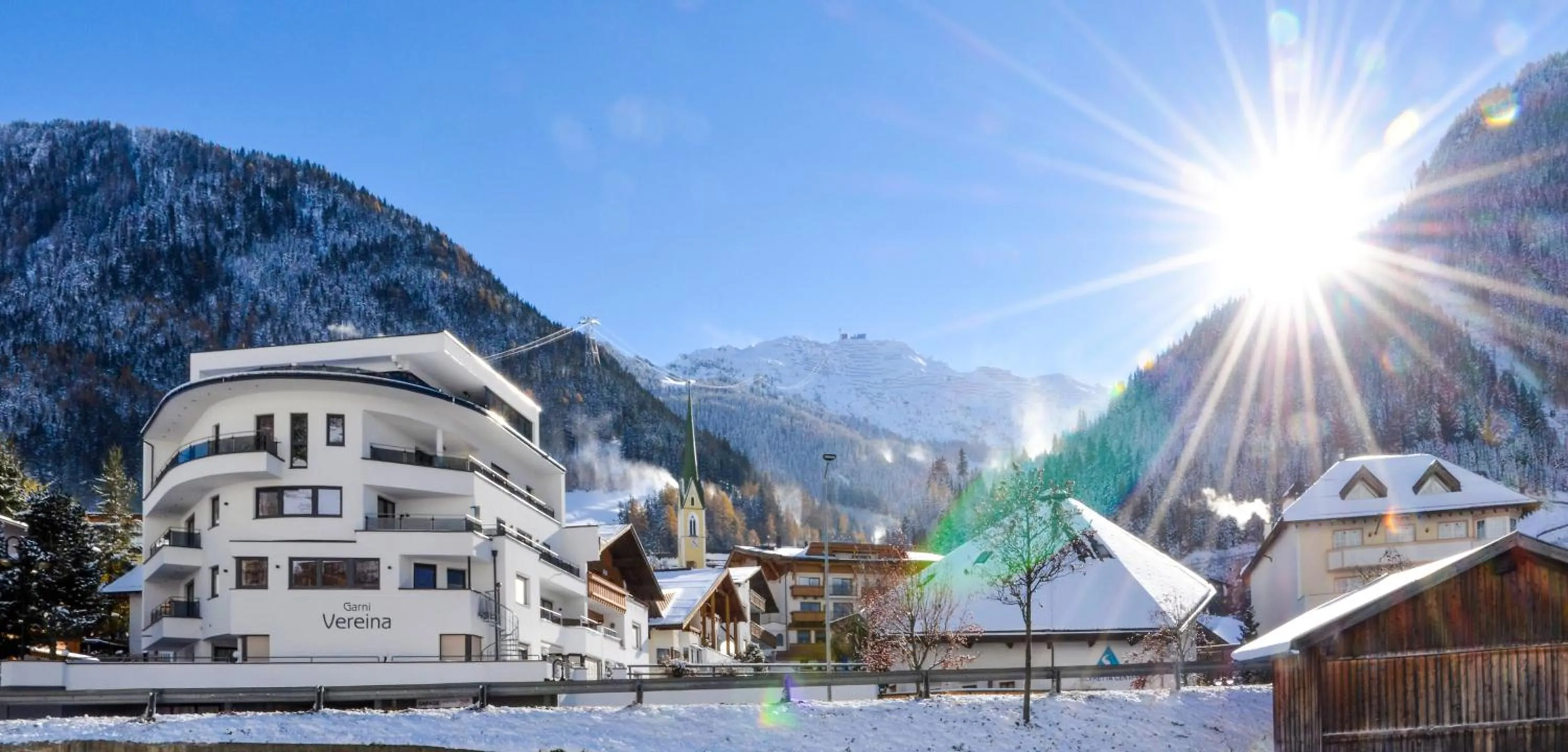 Property building in Garni Vereina