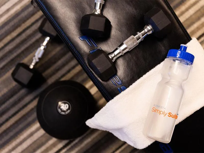 Fitness centre/facilities in Sonesta Simply Suites Wichita Airport