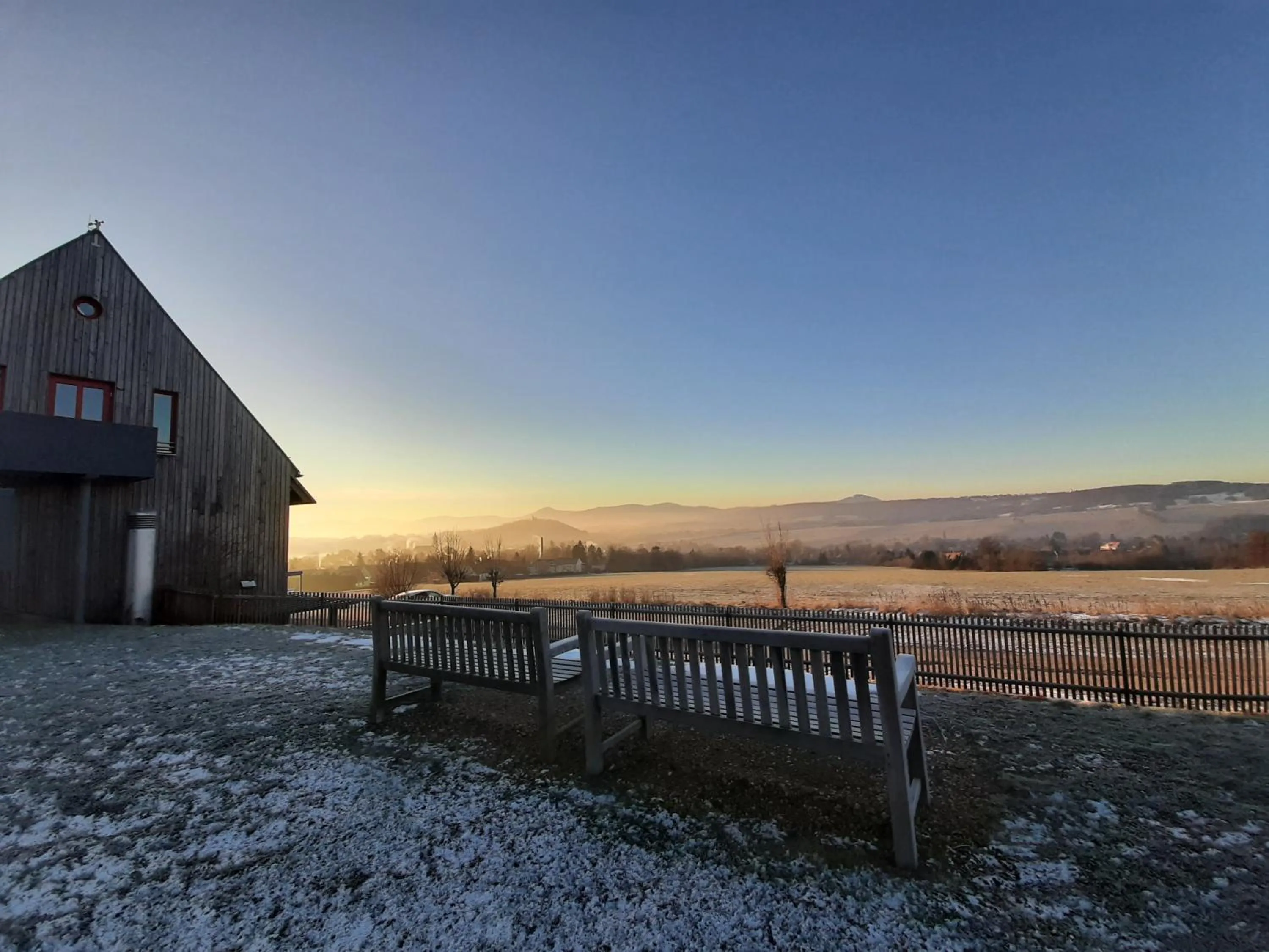 Natural landscape in Sächsische Bildungs- und Begegnungsstätte Windmühle Seifhennersdorf