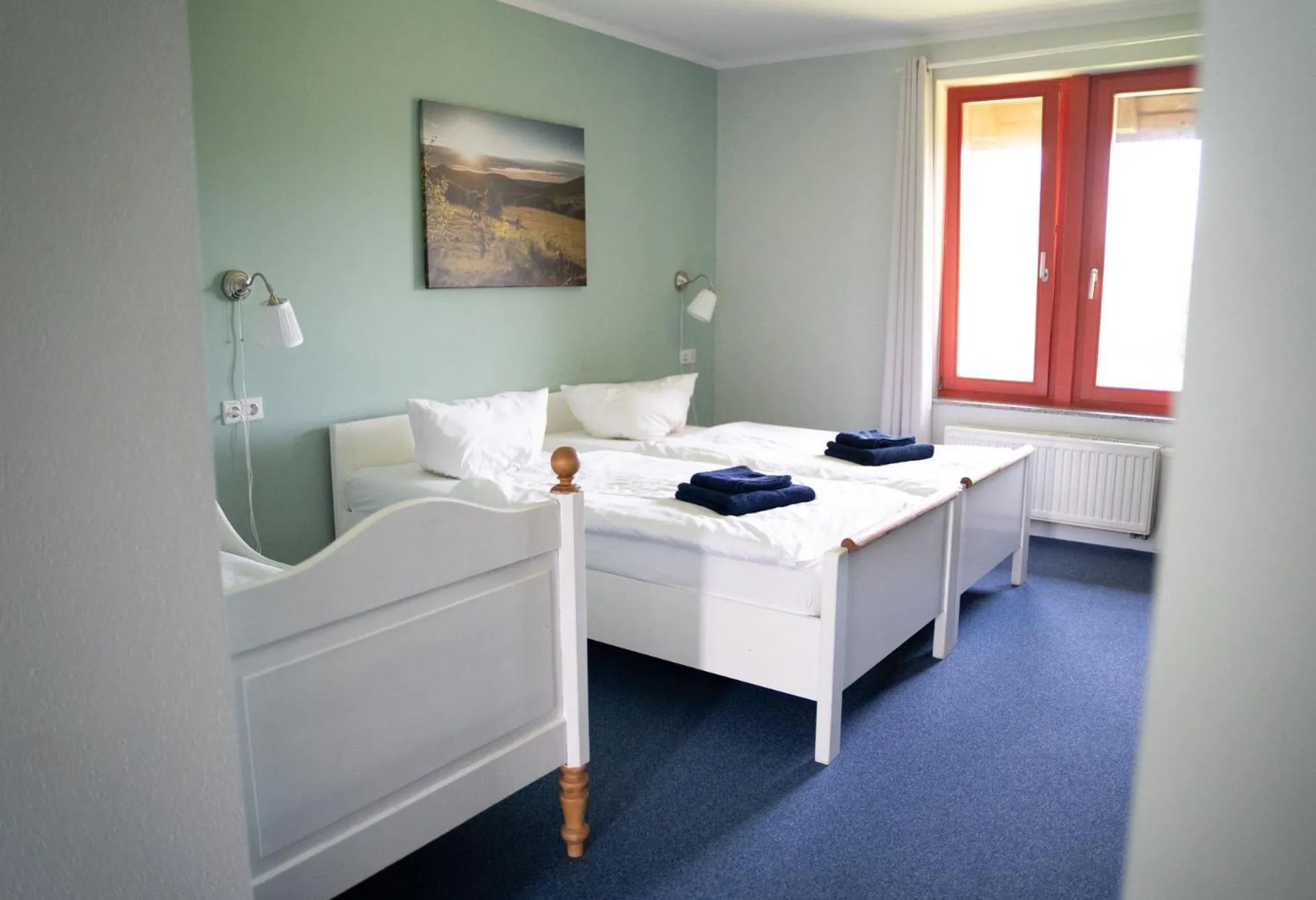 Photo of the whole room, Bed in Sächsische Bildungs- und Begegnungsstätte Windmühle Seifhennersdorf