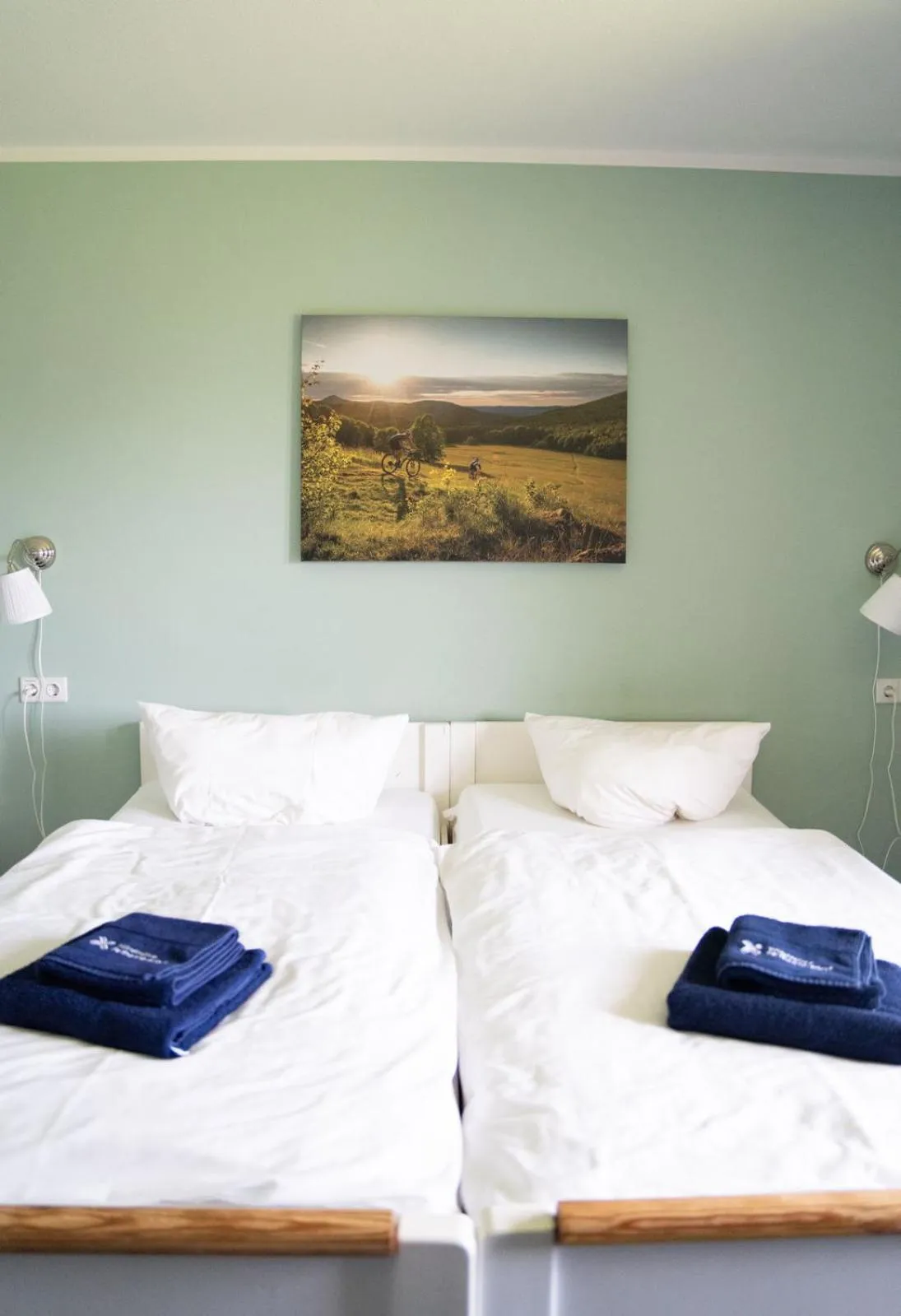 Bed in Sächsische Bildungs- und Begegnungsstätte Windmühle Seifhennersdorf