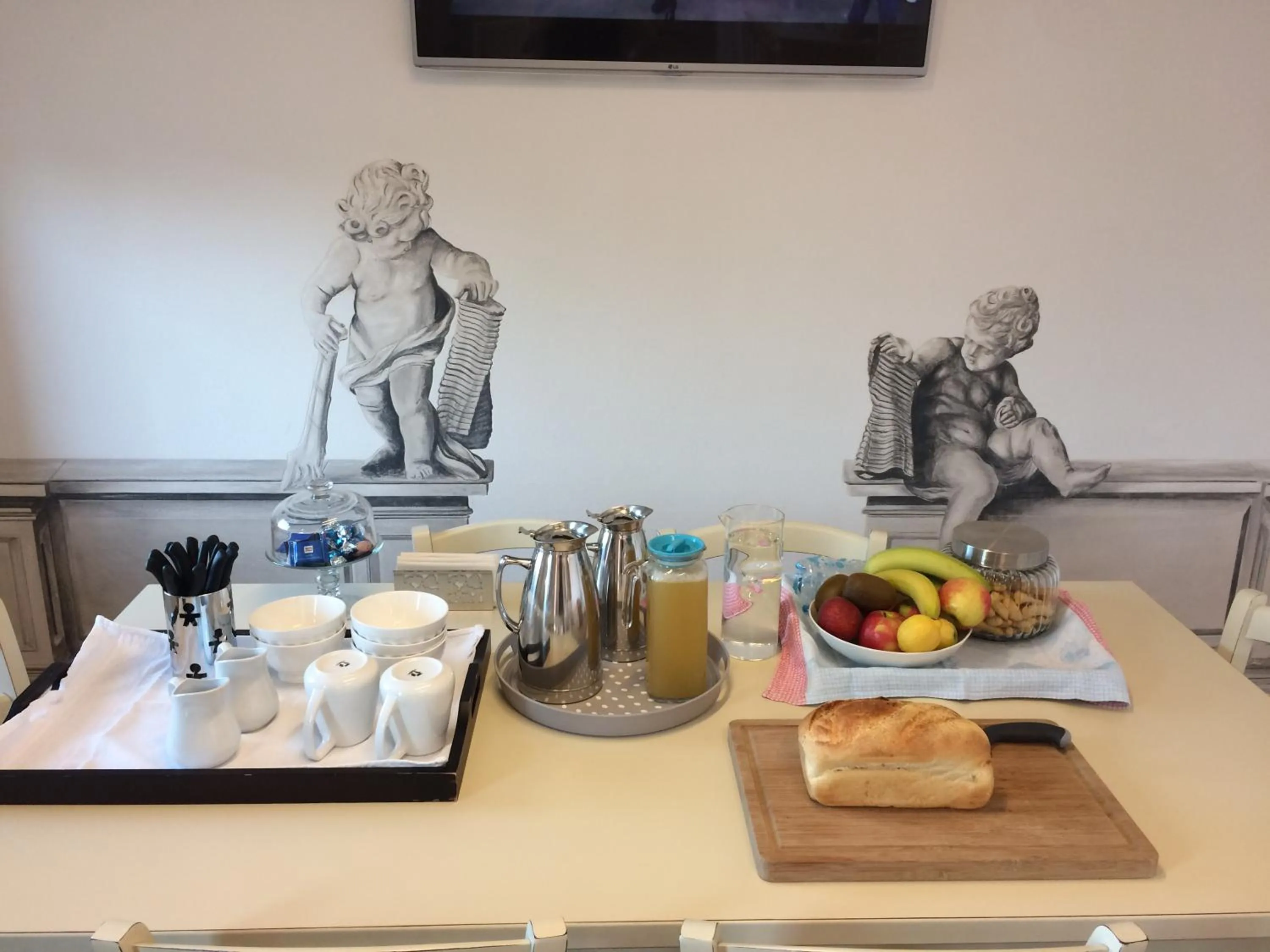 Buffet breakfast in Agriturismo B&B Casa Bortolin