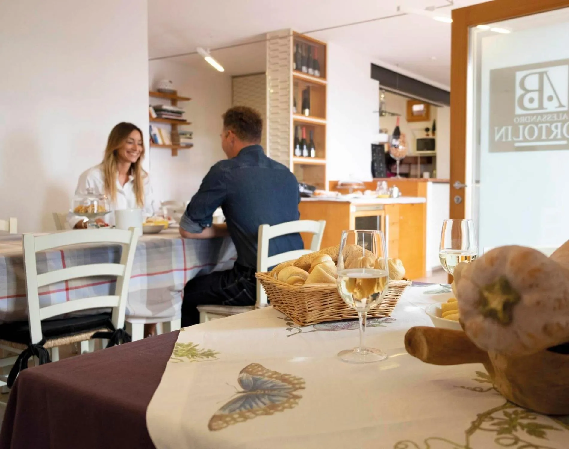 Italian breakfast in Agriturismo B&B Casa Bortolin